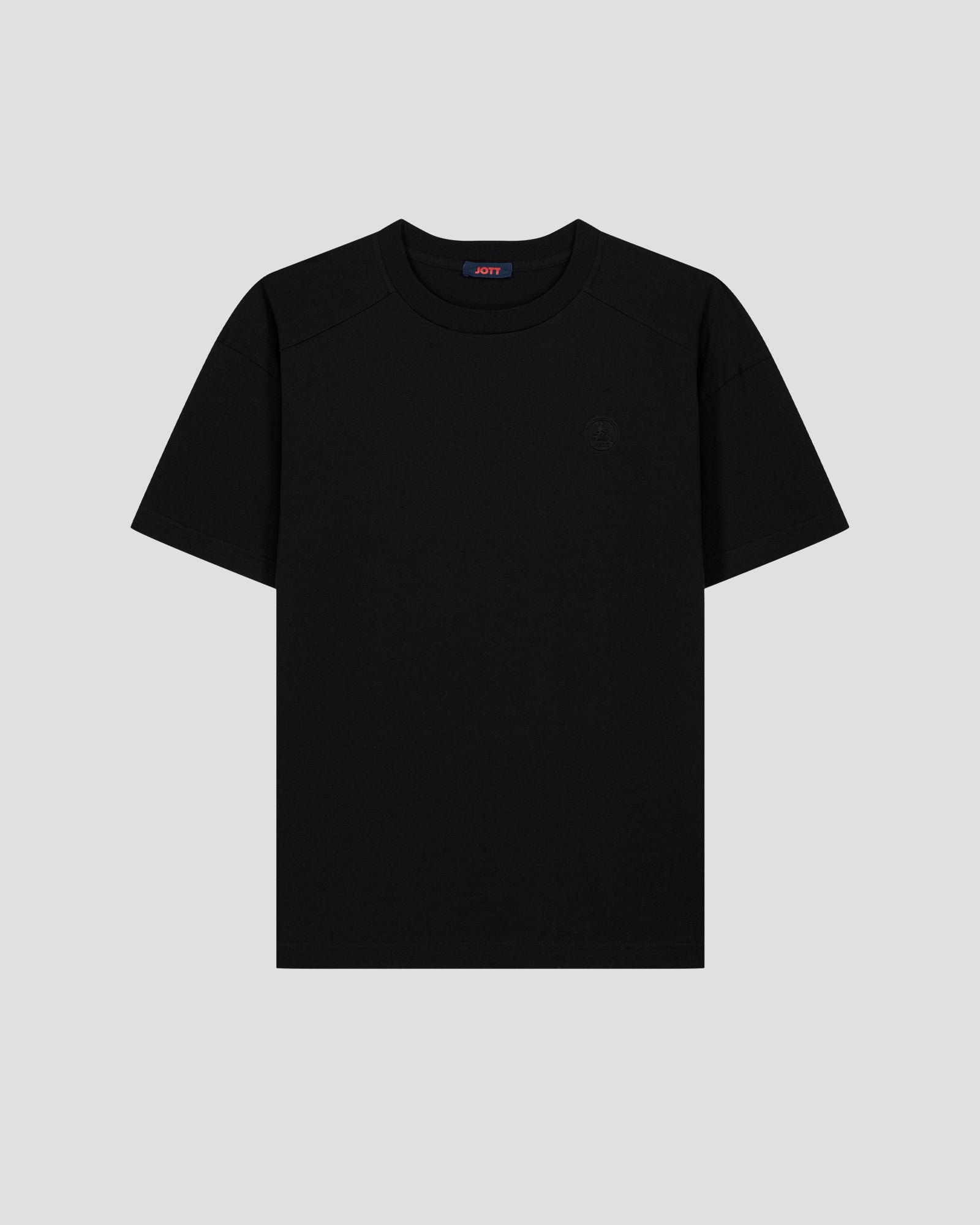 Round neck cotton T-shirt Narong JOTT Black