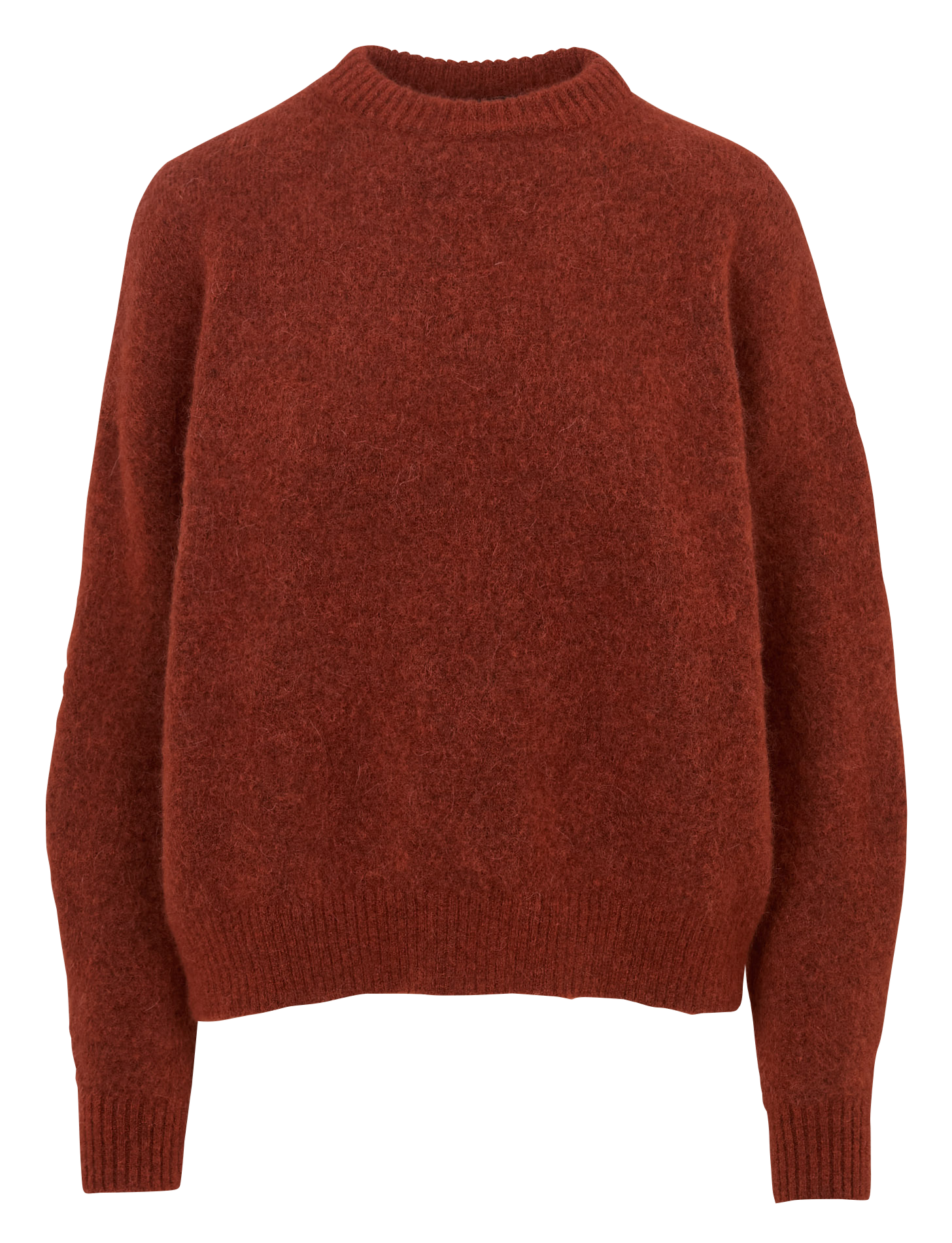 Caissa - Wollstrickpullover mit V-Ausschnitt und Details MAX MARA WEEK END Rot