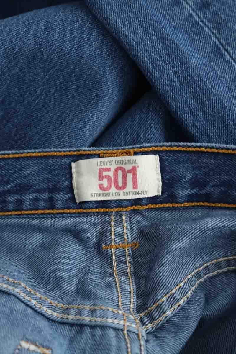 501 straight jeans LEVI'S - Seconde main Blue