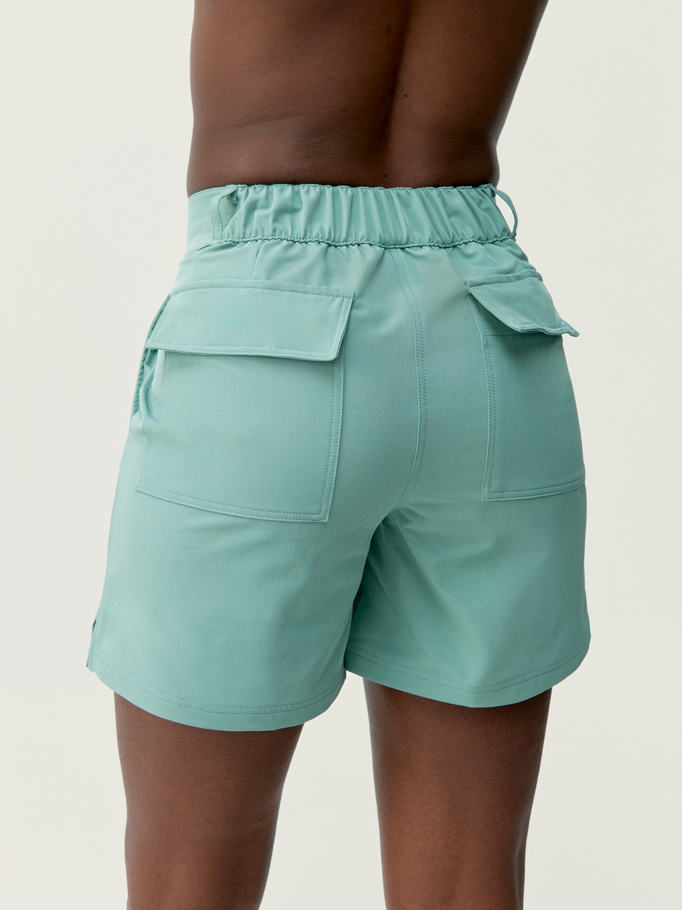 Women's Short Sports Cycling TRECK BORN LIVING YOGA Green