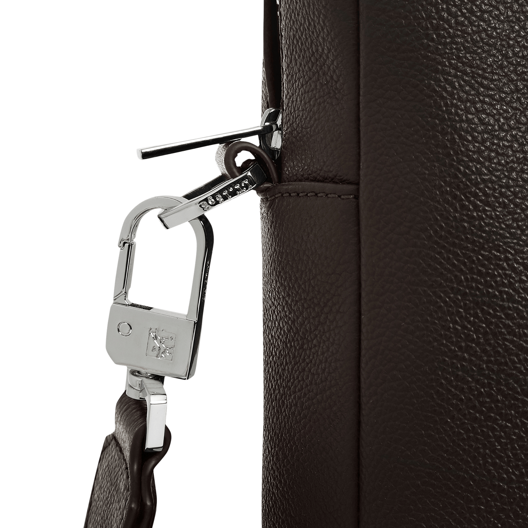 Porte-documents en cuir LE TANNEUR Marron