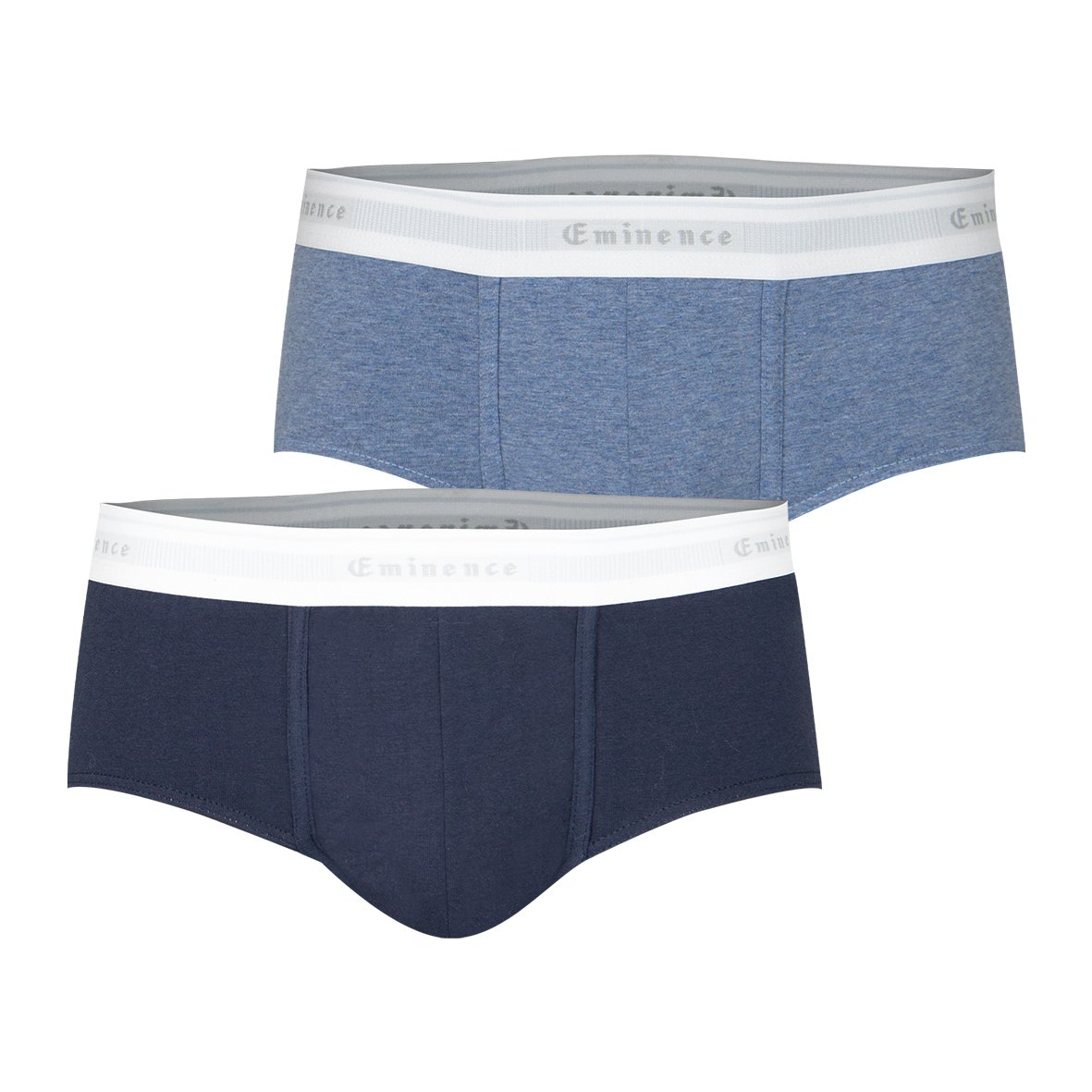 Set of 2 organic cotton briefs EMINENCE Blue
