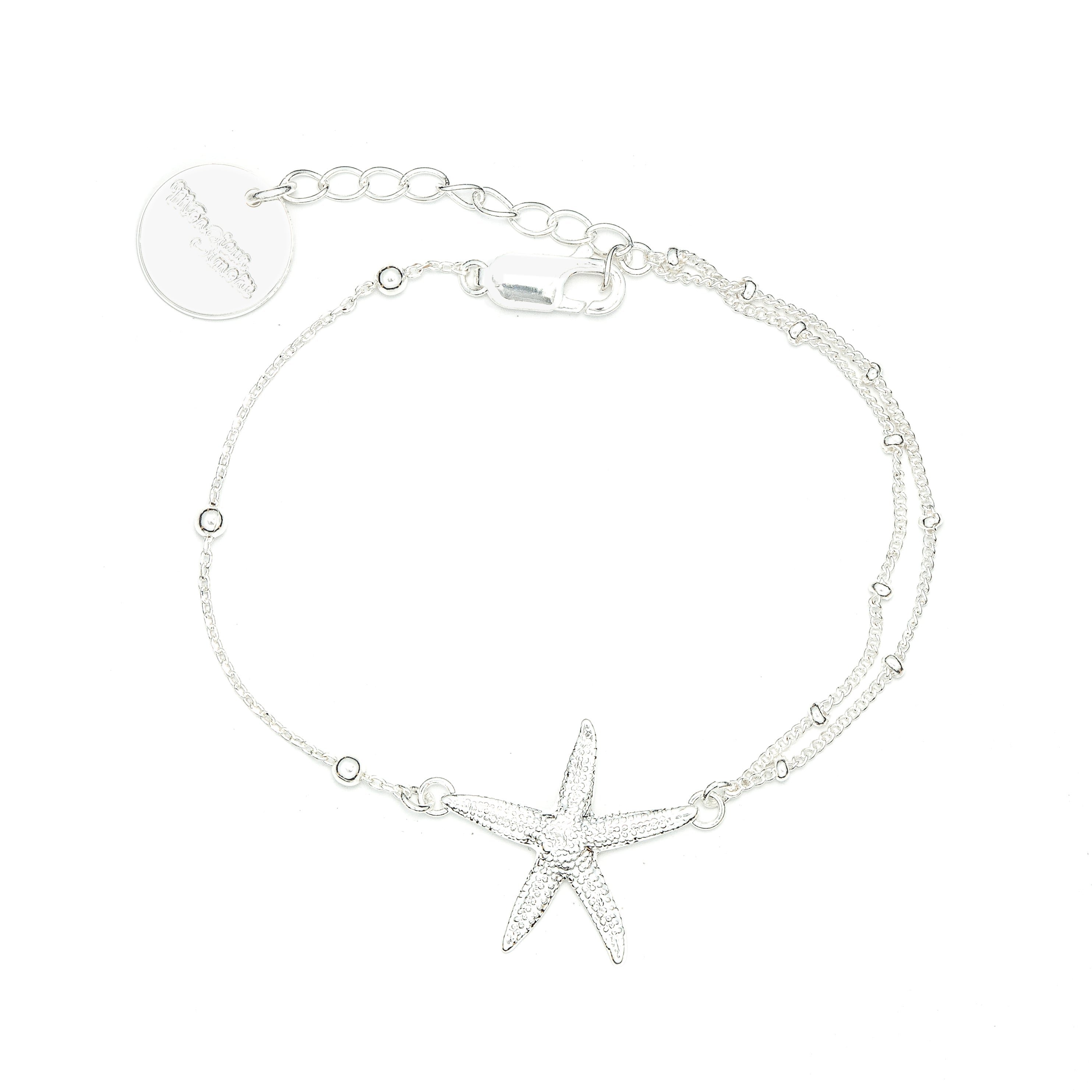 Gold-plated star bracelet MONSIEUR SIMONE Silver