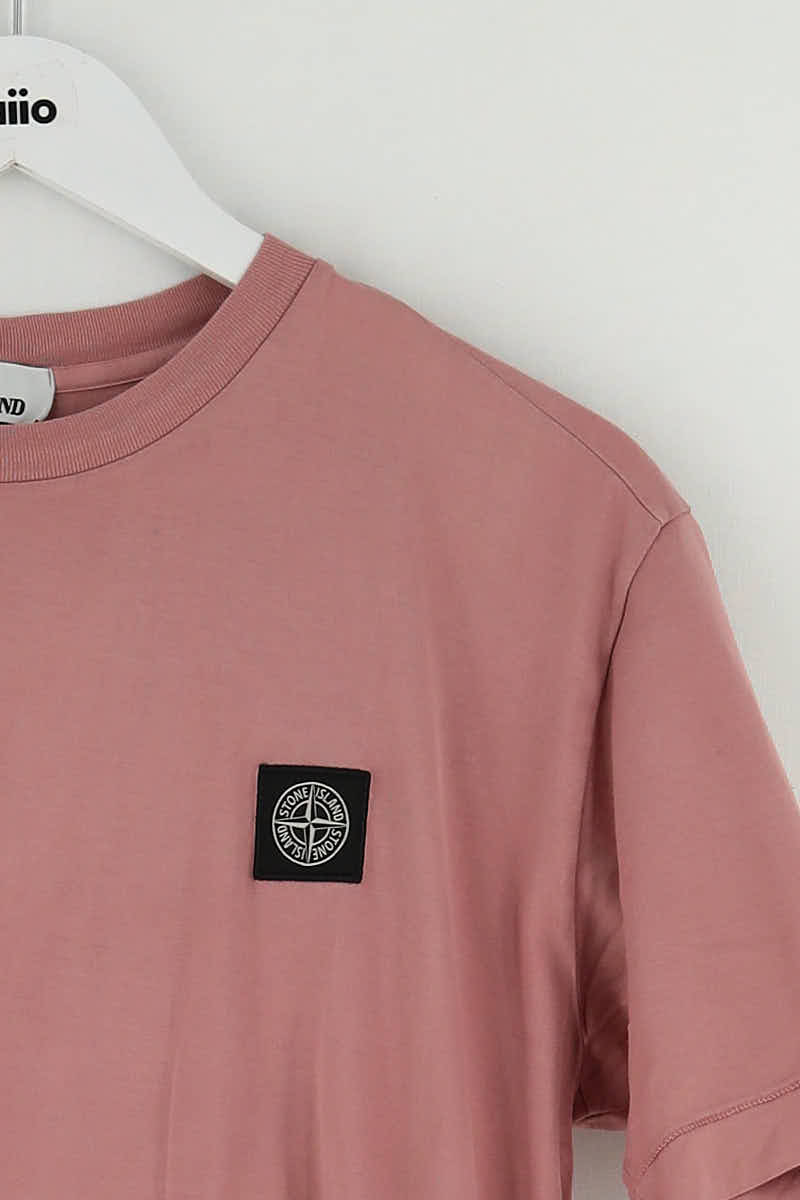 T-shirt STONE ISLAND SECONDE MAIN Pink