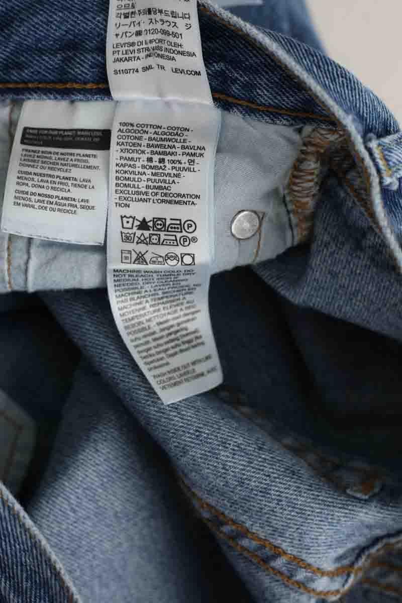 - Straight-leg jeans
- 5 pockets
- Straight cut
- Faded effect LEVI'S - Seconde main Blue