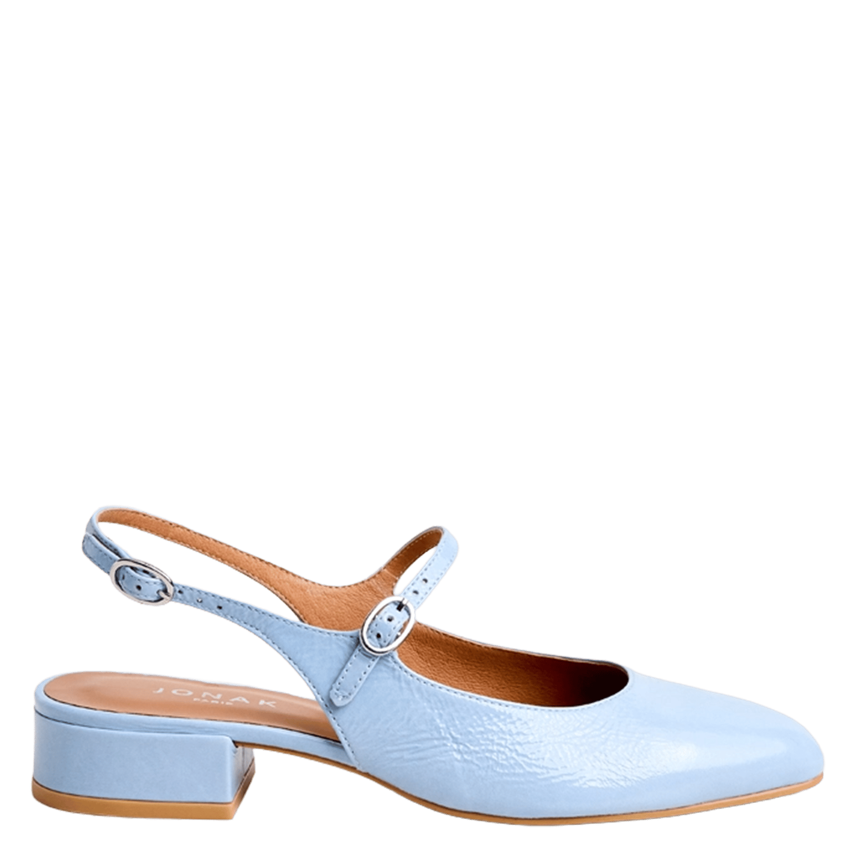 Leather Mary Janes JONAK Blue