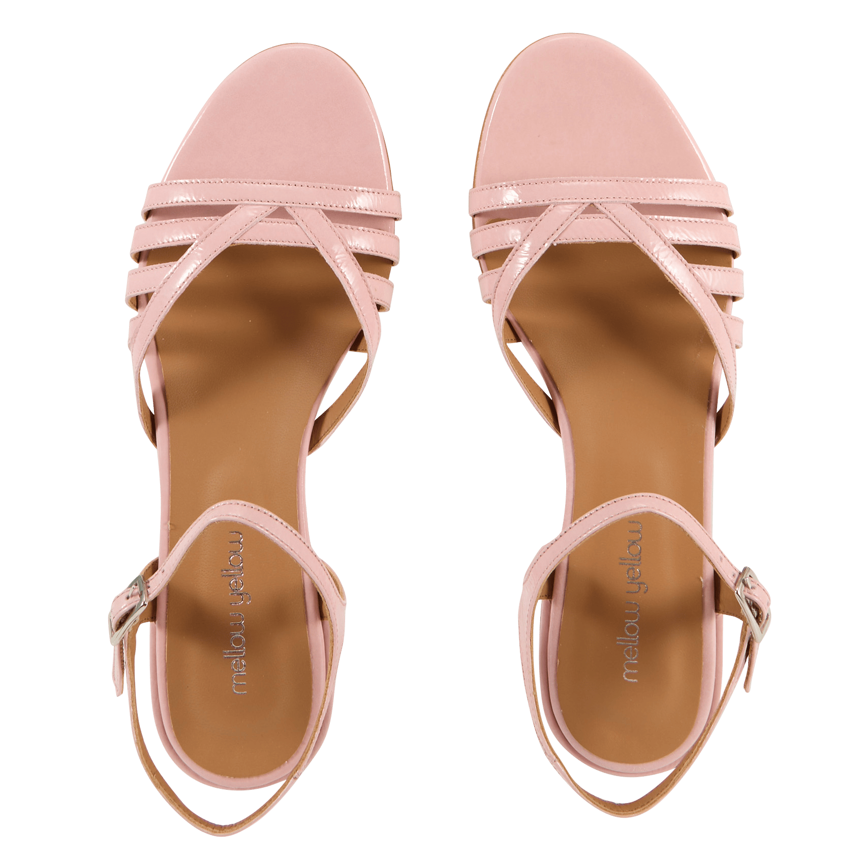 Leren sandalen MELLOW YELLOW Roze