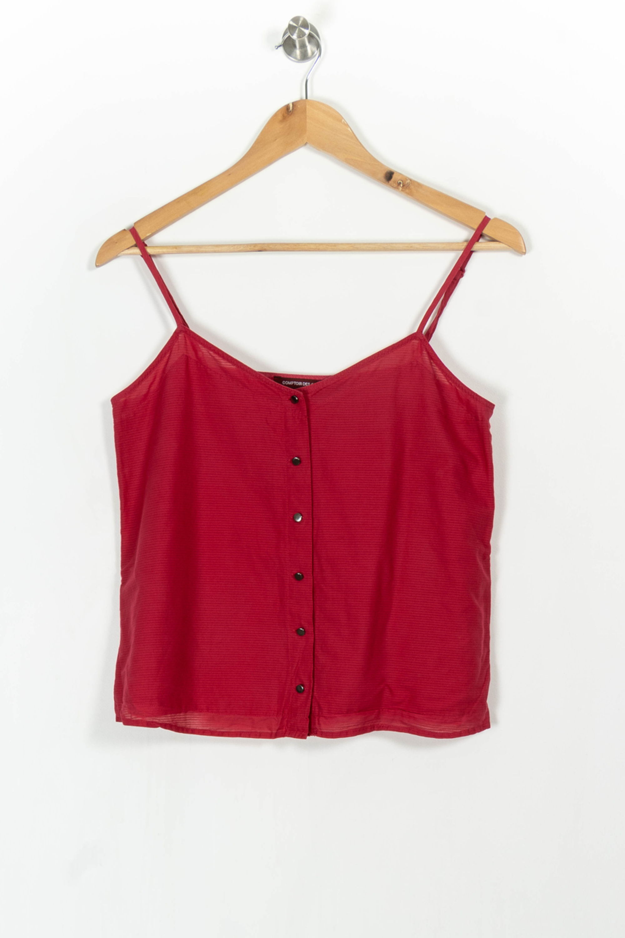 Top & tank top COMPTOIR DES COTONNIERS - Seconde main Red