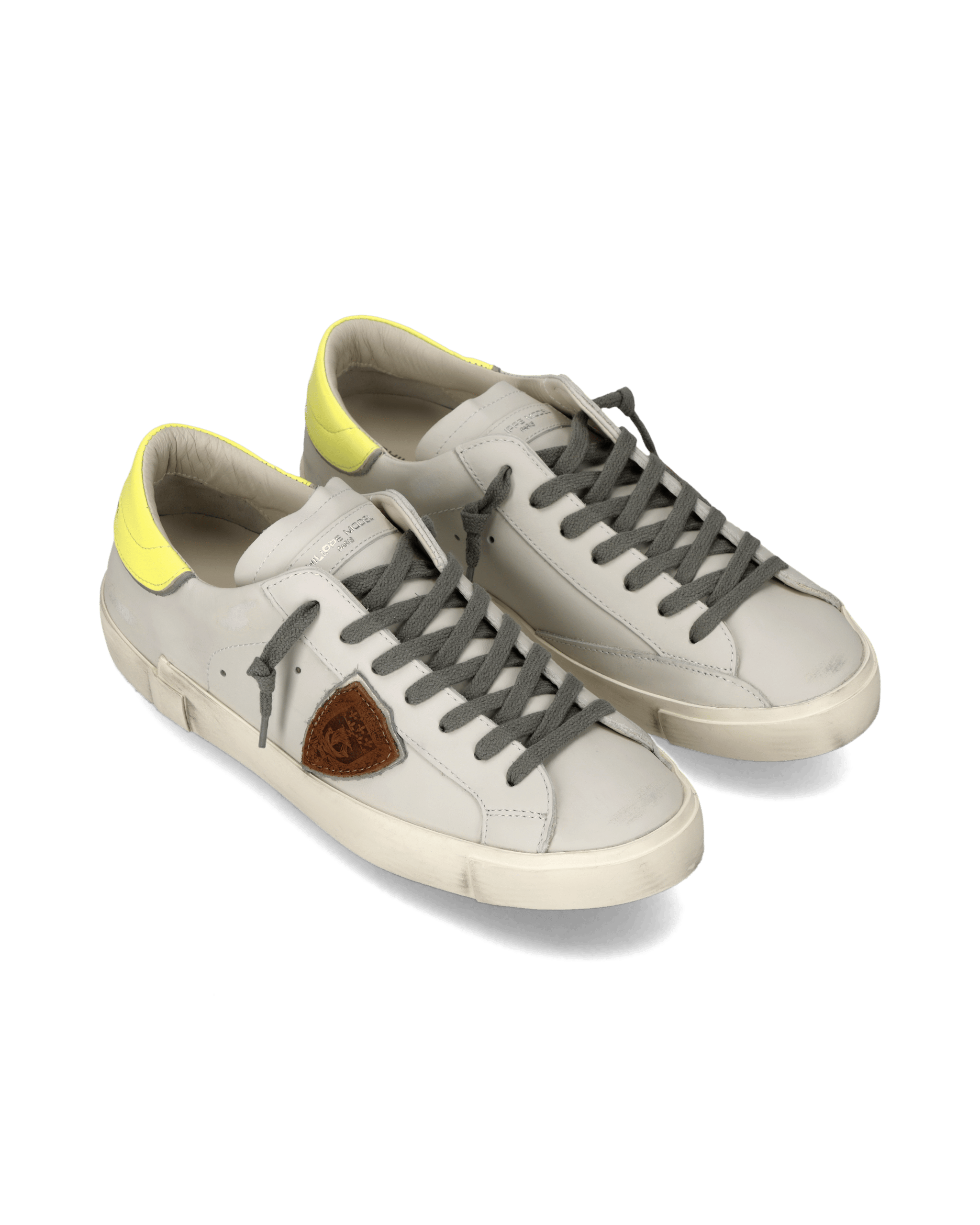 Tennis sneakers. PHILIPPE MODEL Yellow
