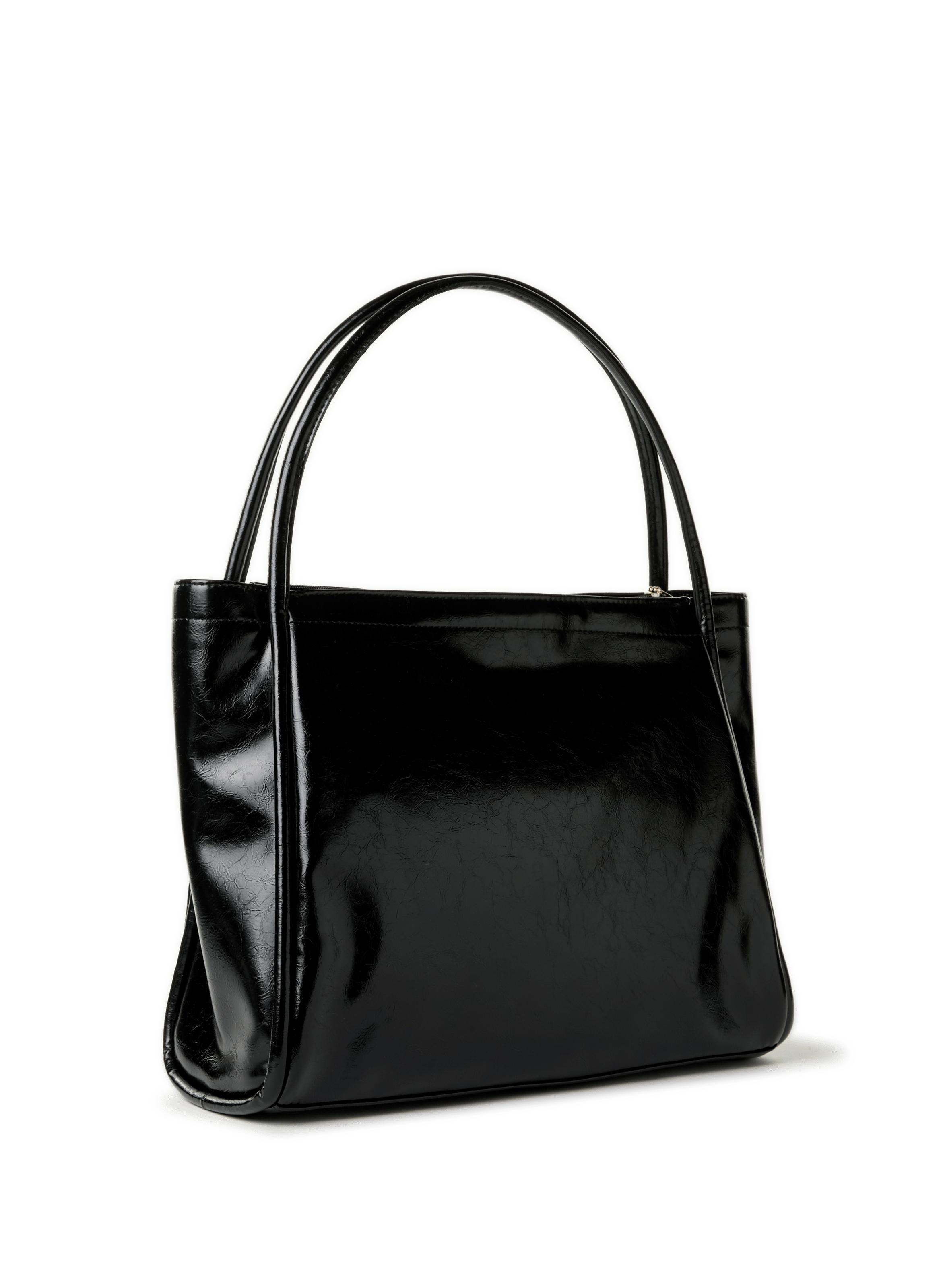 Crackled tote bag AU PRINTEMPS PARIS Black