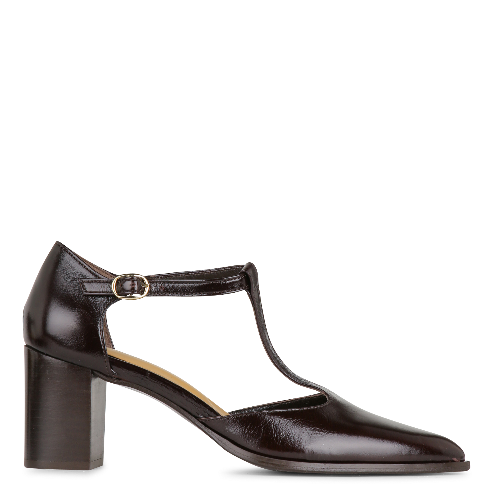 Riemchenpumps aus Leder BOCAGE
