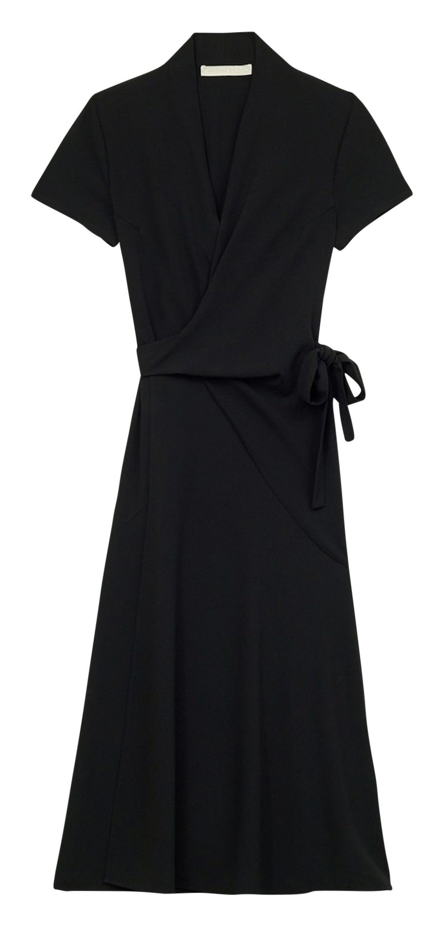 Robe midi portefeuille VANESSA BRUNO Zwart