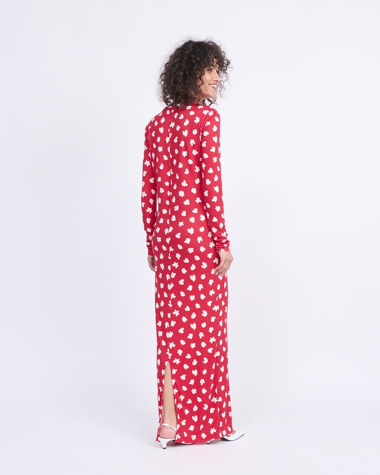 Floral-print lyocell dress EMOI EMOI Red