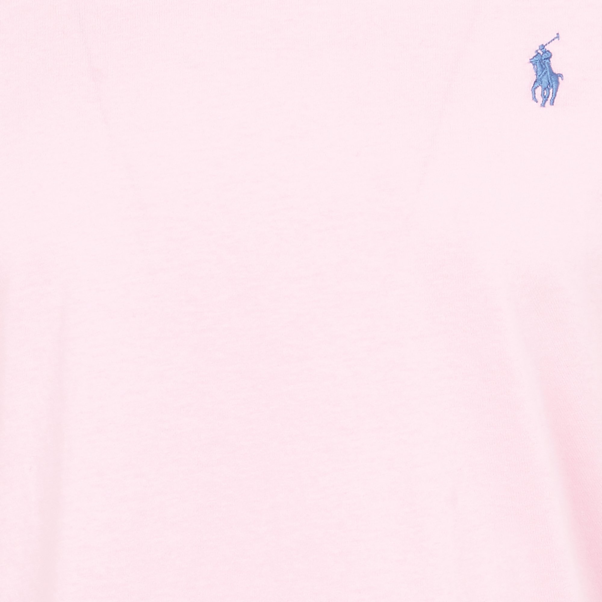 Tee-shirt col rond slim-fit en coton POLO RALPH LAUREN Rose