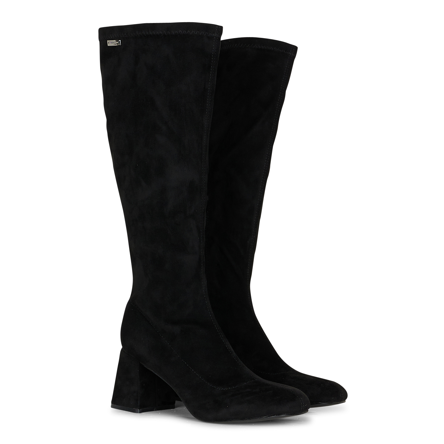 Botas de piel aterciopelada LES TROPEZIENNES PAR M.BELARBI Negro