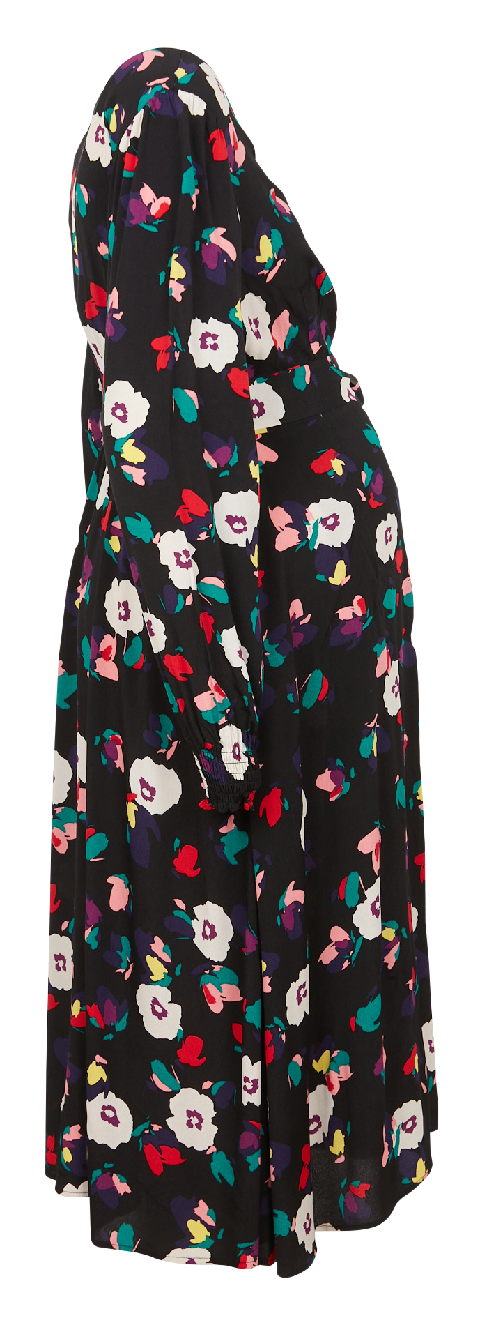 Floral print V-neck midi dress SERAPHINE Multicolored