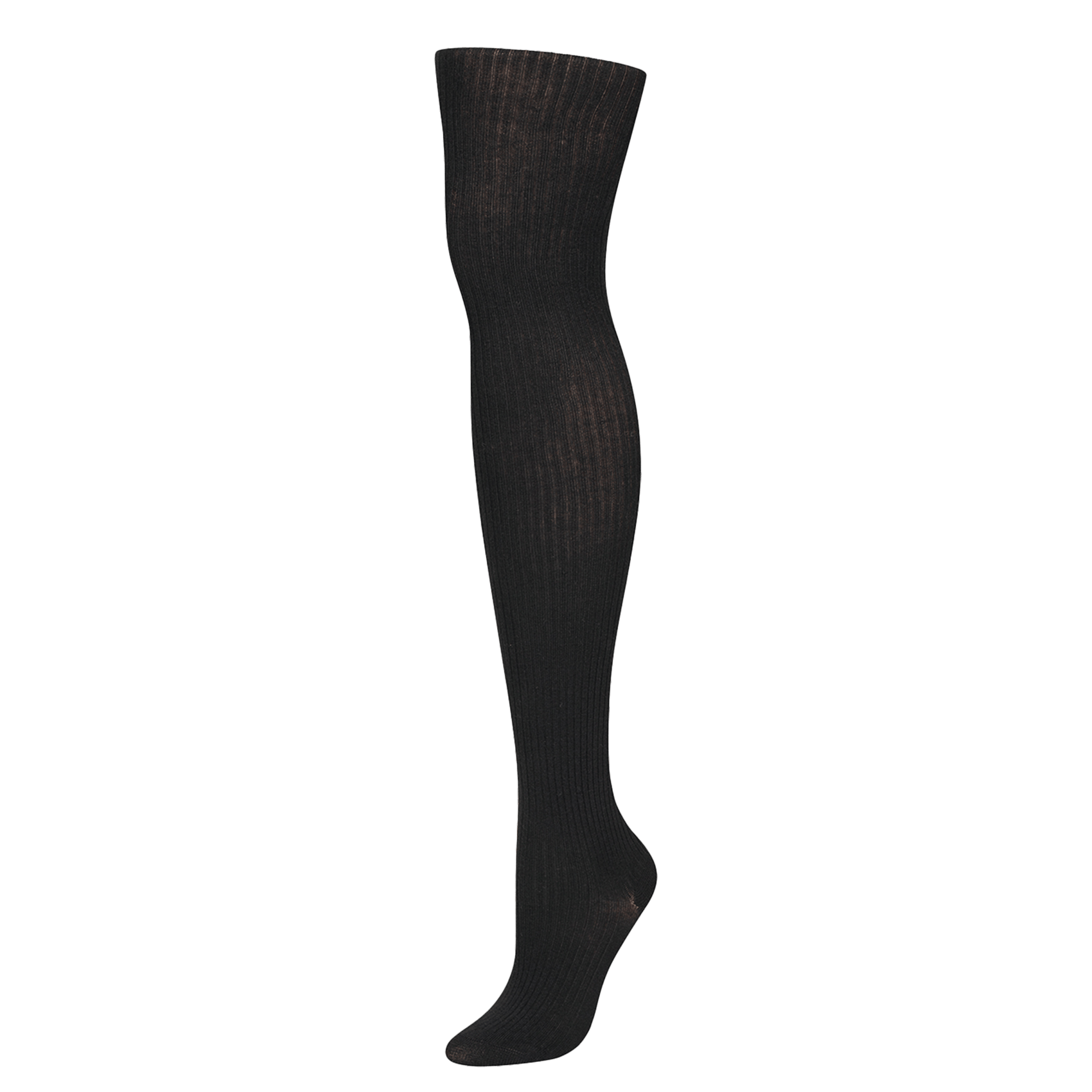 Gerippte Strumpfhosen BLEUFORET Schwarz