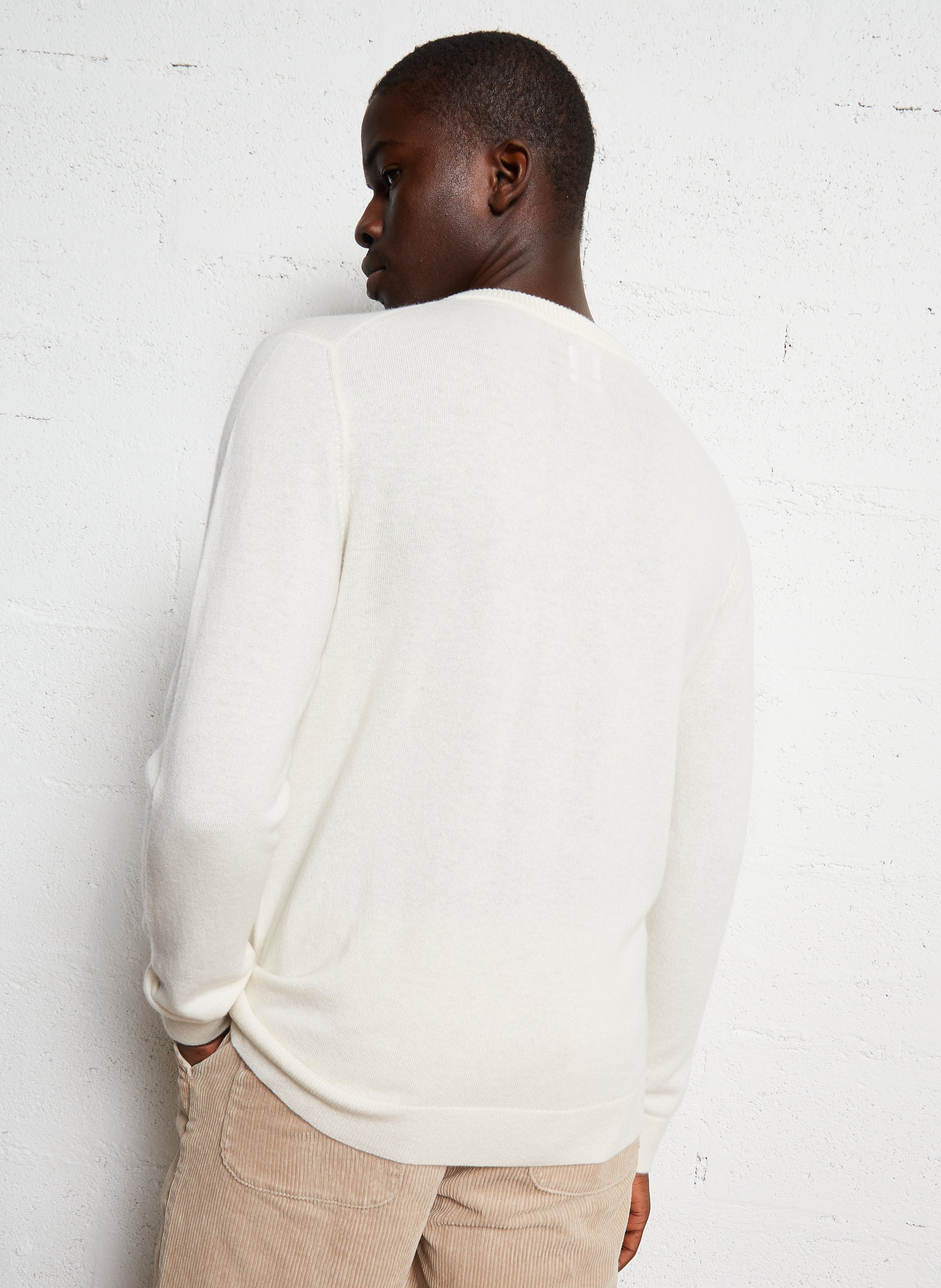 Pull en cachemire AU PRINTEMPS PARIS Beige
