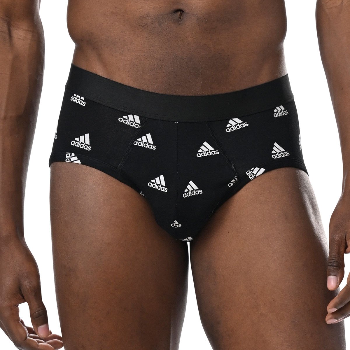 Active flex cotton boxer shorts, pack of 3 ADIDAS UNDERWEAR Black