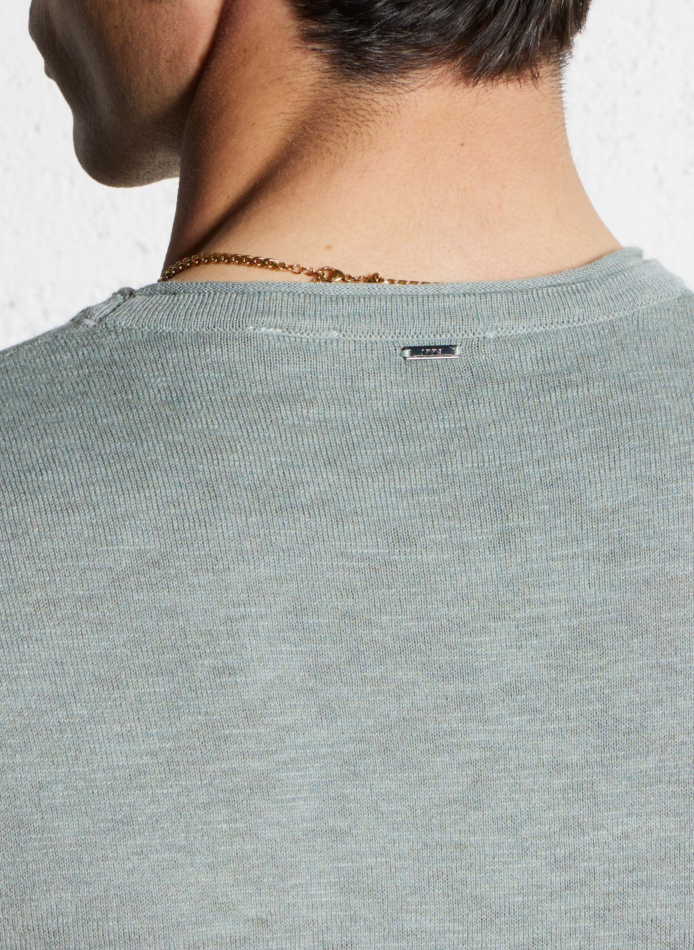 Rechte katoenen trui IKKS Blauw