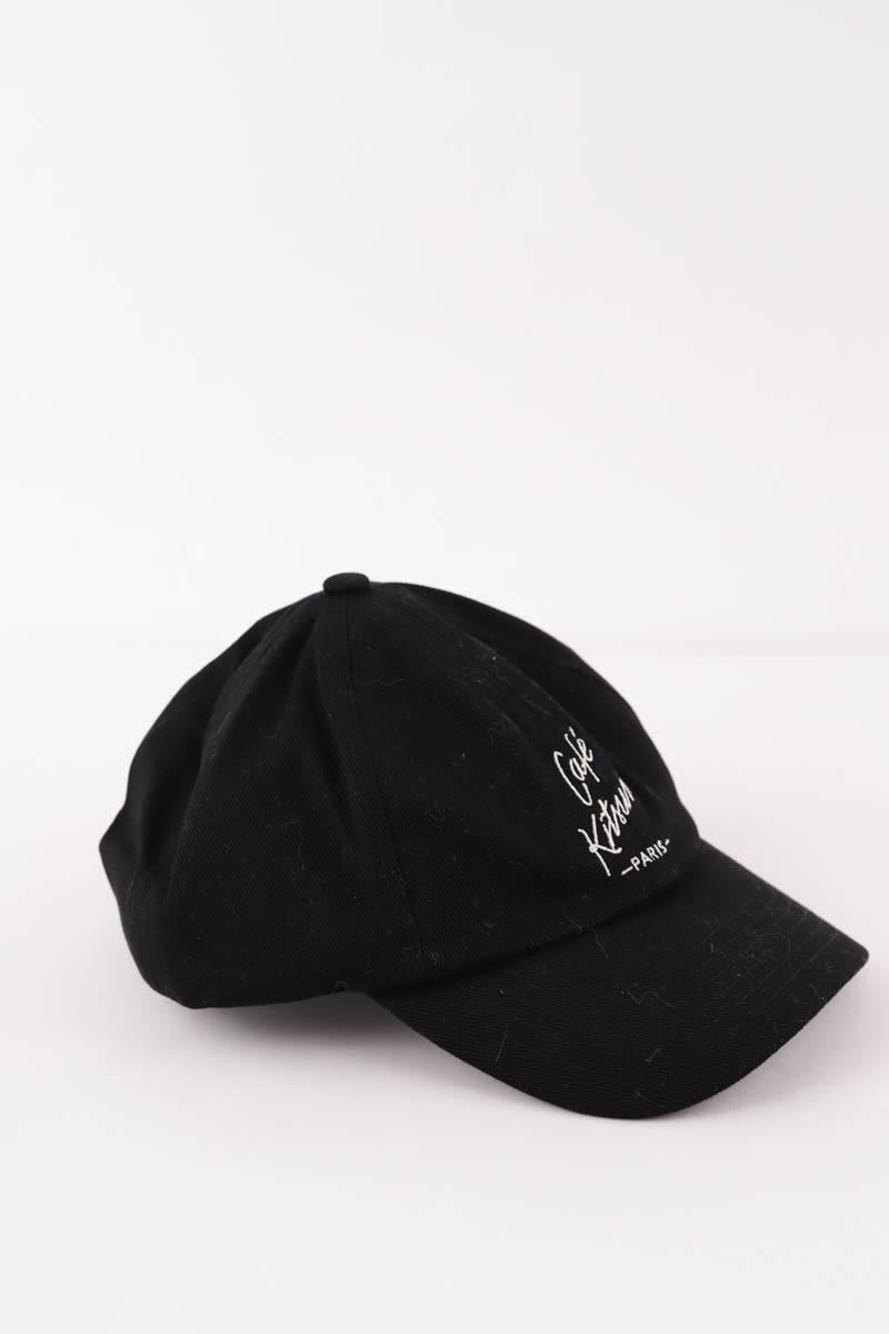 Cotton cap MAISON KITSUNÉ - Seconde main Black