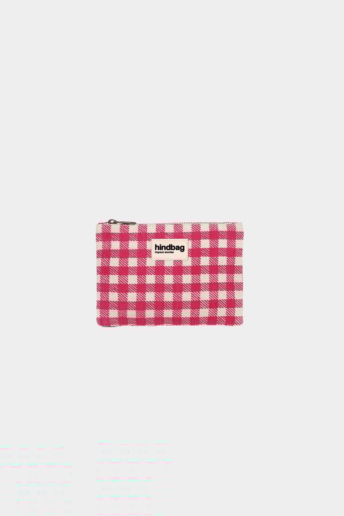 Cotton clutch bag HINDBAG Pink
