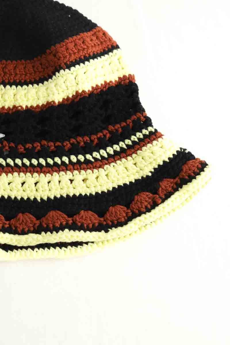 Cotton hat GANNI - Seconde Main Multicolored
