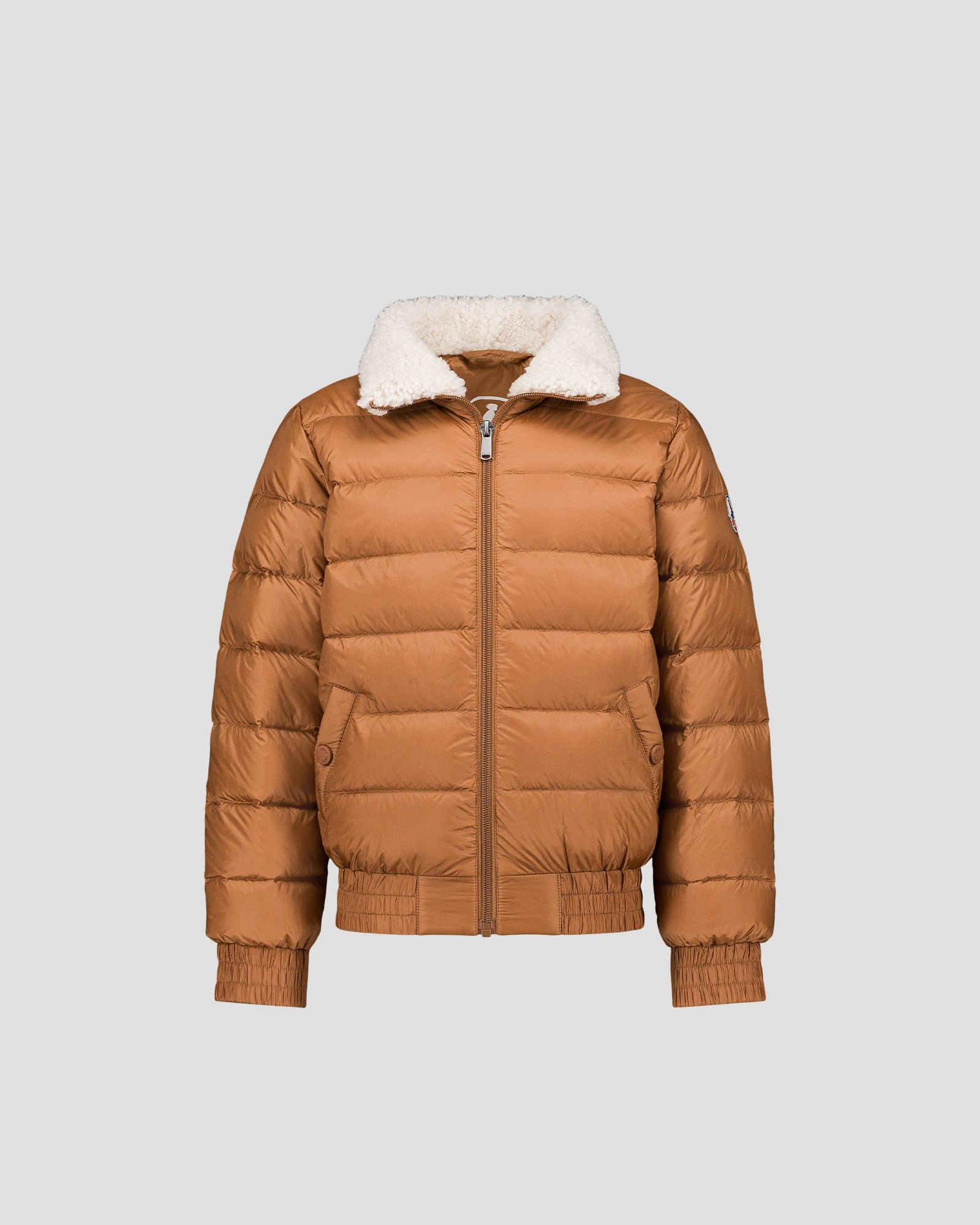 Kids aviator bomber jacket JOTT Brown