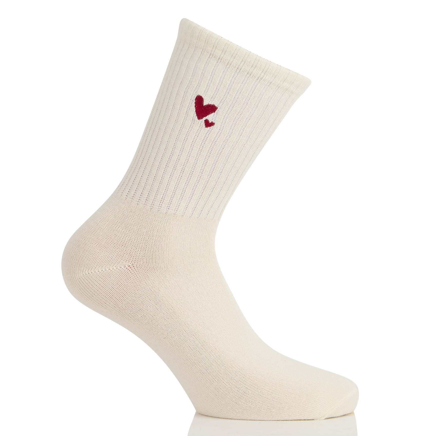 Dina Needle socks PIECES Beige