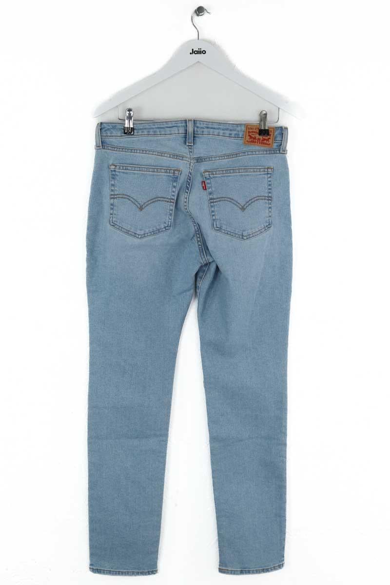 Cotton straight jeans LEVI'S - Seconde main Blue