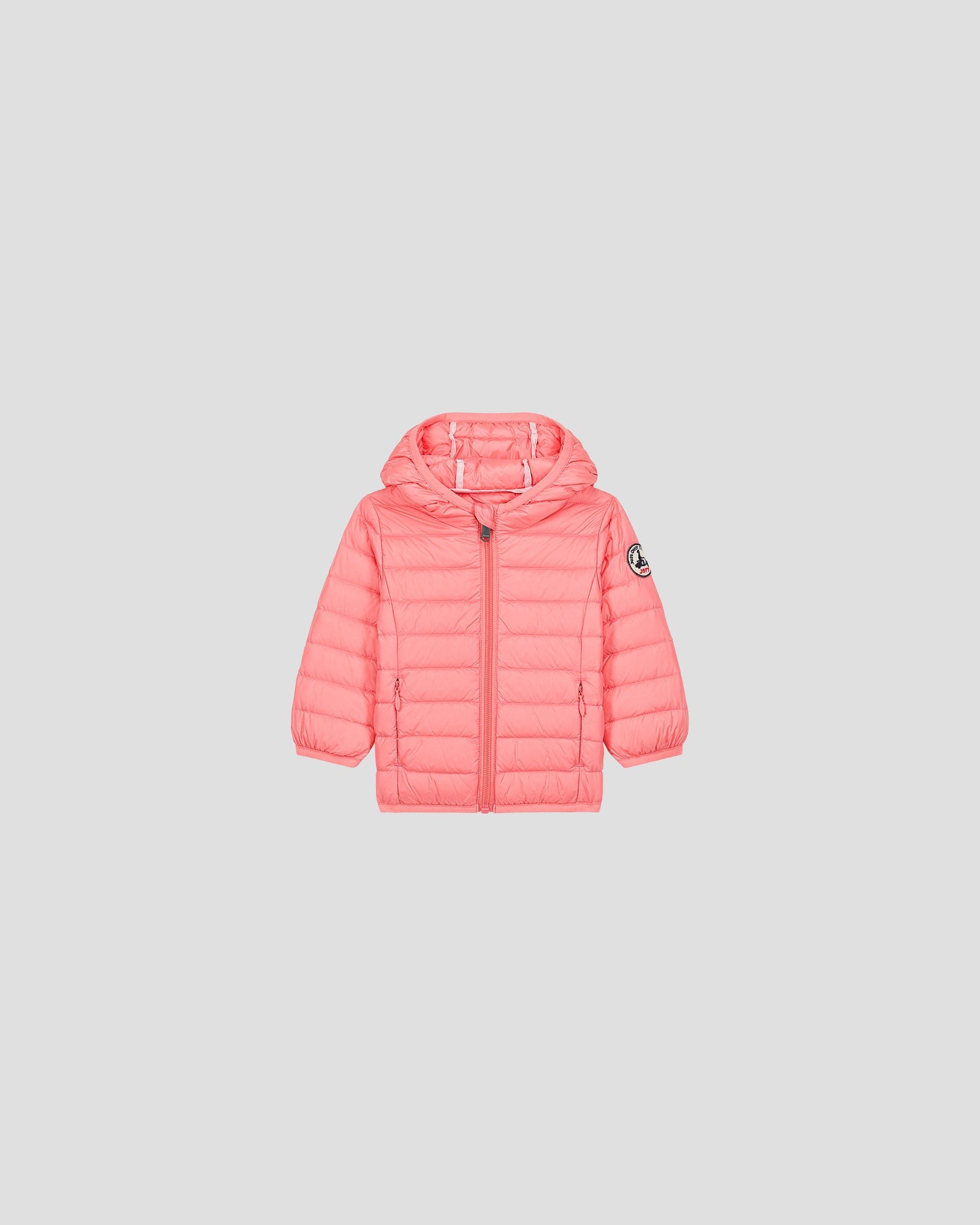 Sherpa Baby Puffer Jacket with Ears Mael JOTT Pink