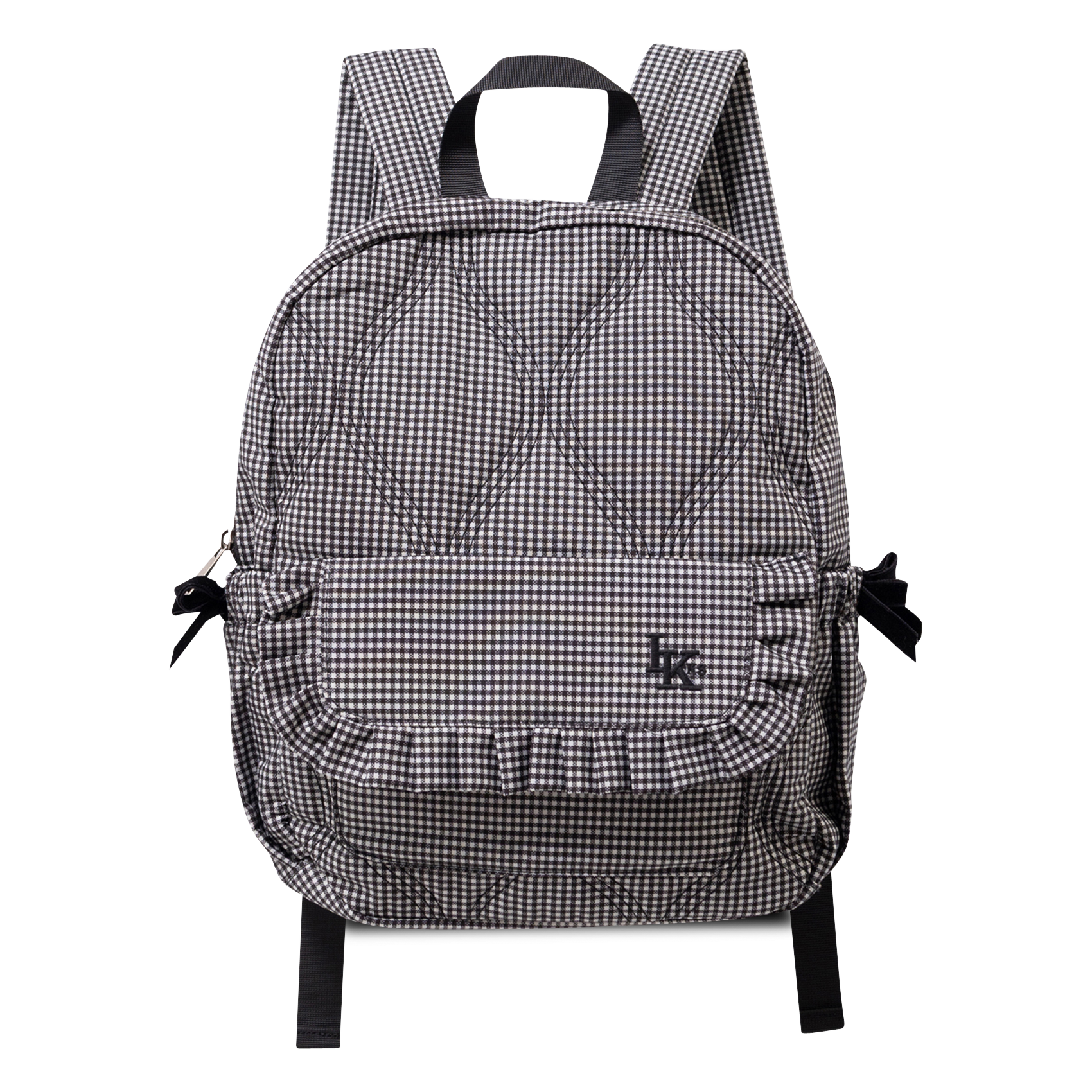 Sac à dos en coton imprimé IKKS JUNIOR Noir