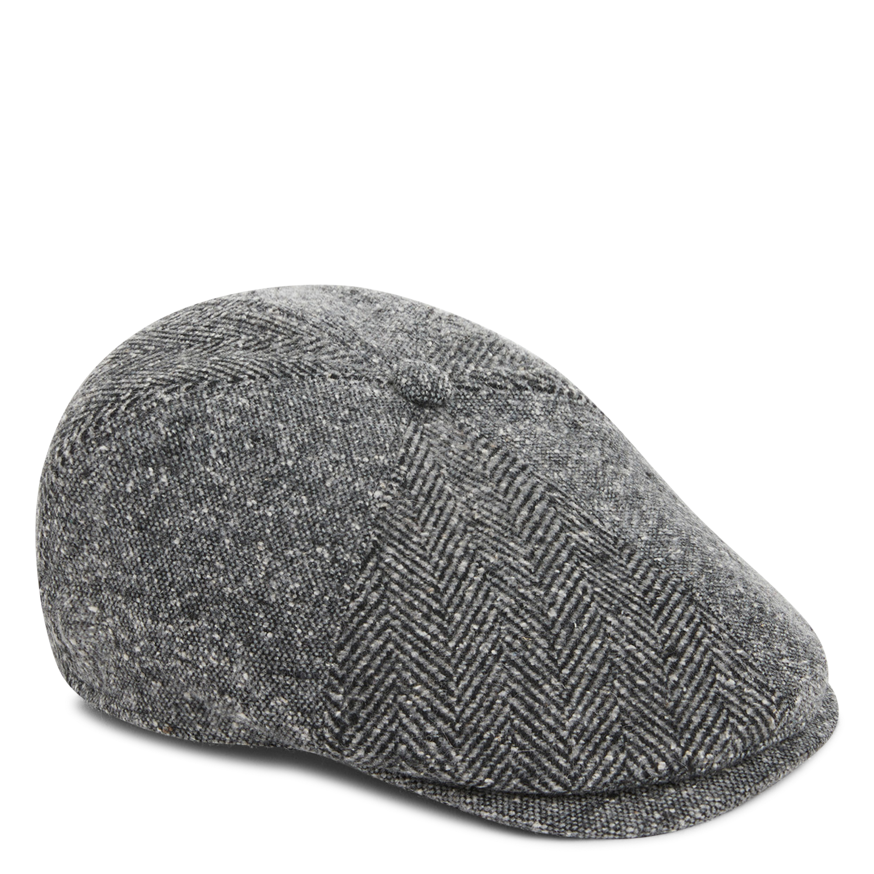 Béret en tweed Gris