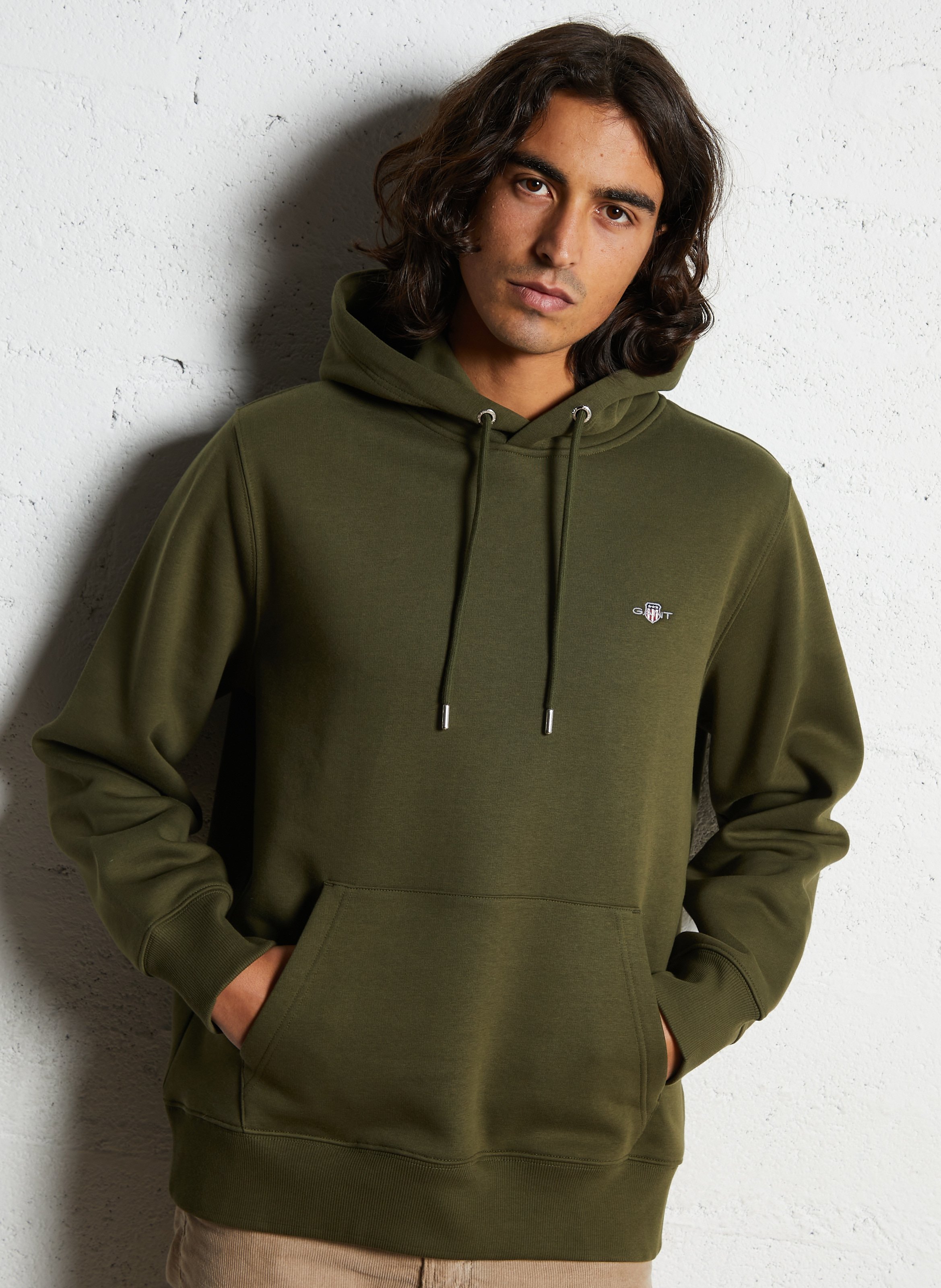 Kapuzensweatshirt aus Baumwoll-Mix, Regular Fit GANT