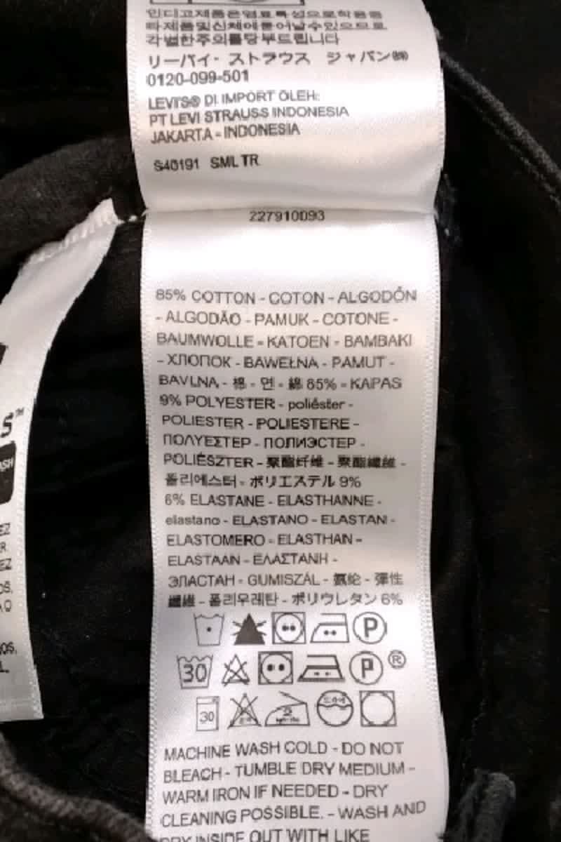 . LEVI'S - Seconde main Black