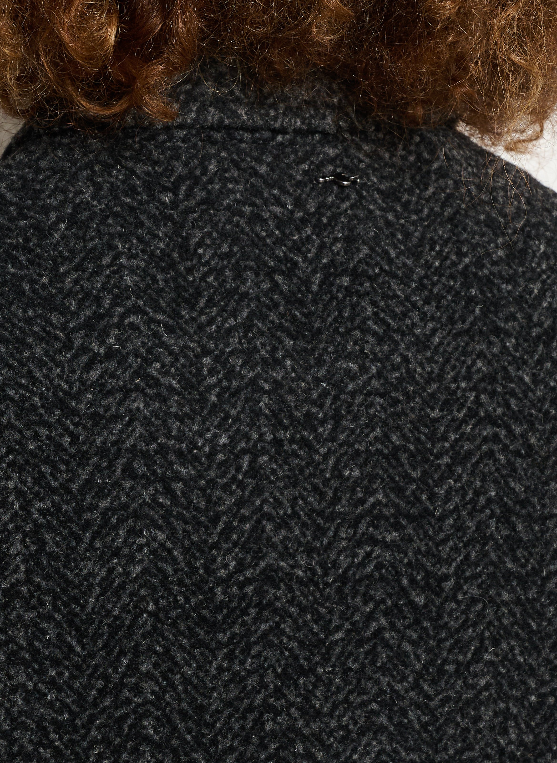 Manteau chiné à double boutonnage ONE STEP Gris