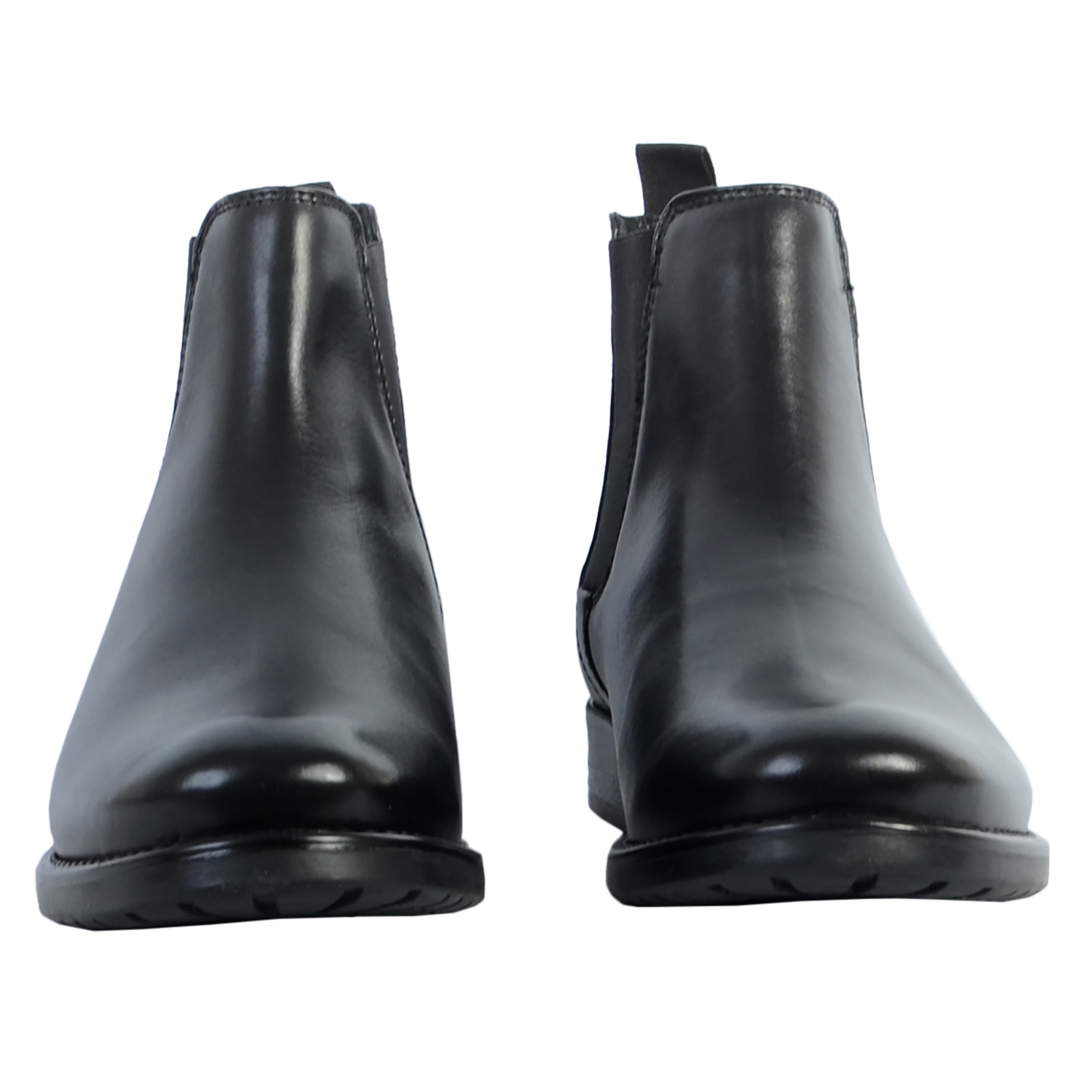 Nathan leather ankle boots REDSKINS Black