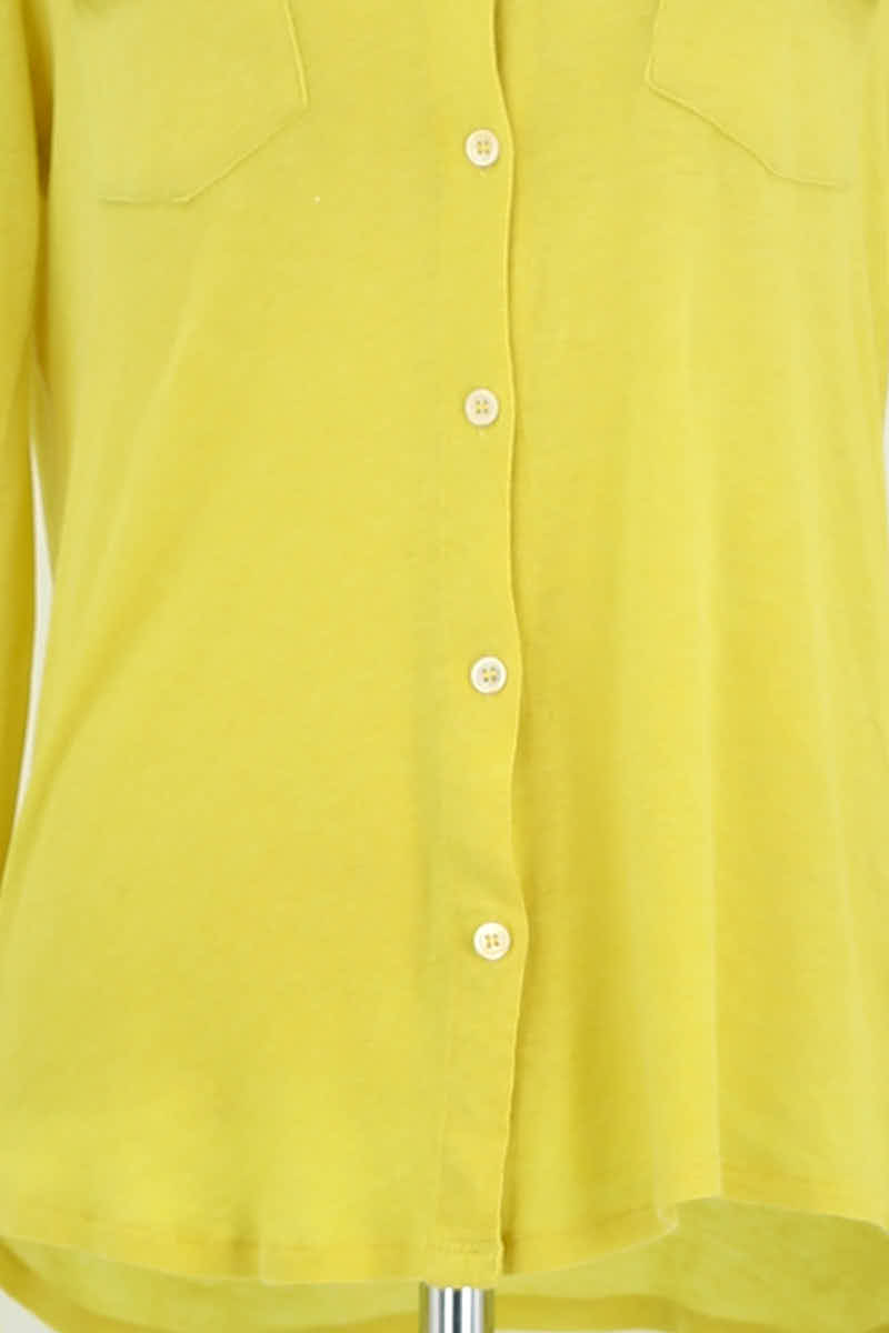 Shirt MAJESTIC FILATURES - SECONDE MAIN Yellow