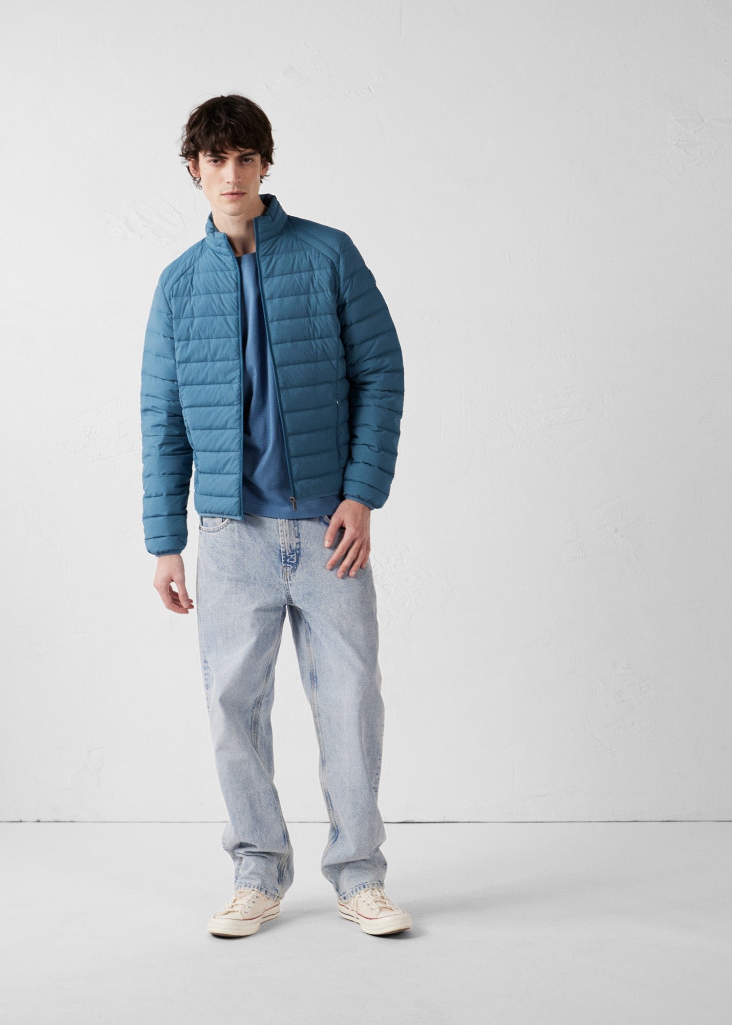 Stretch light down jacket Aragon JOTT Blue