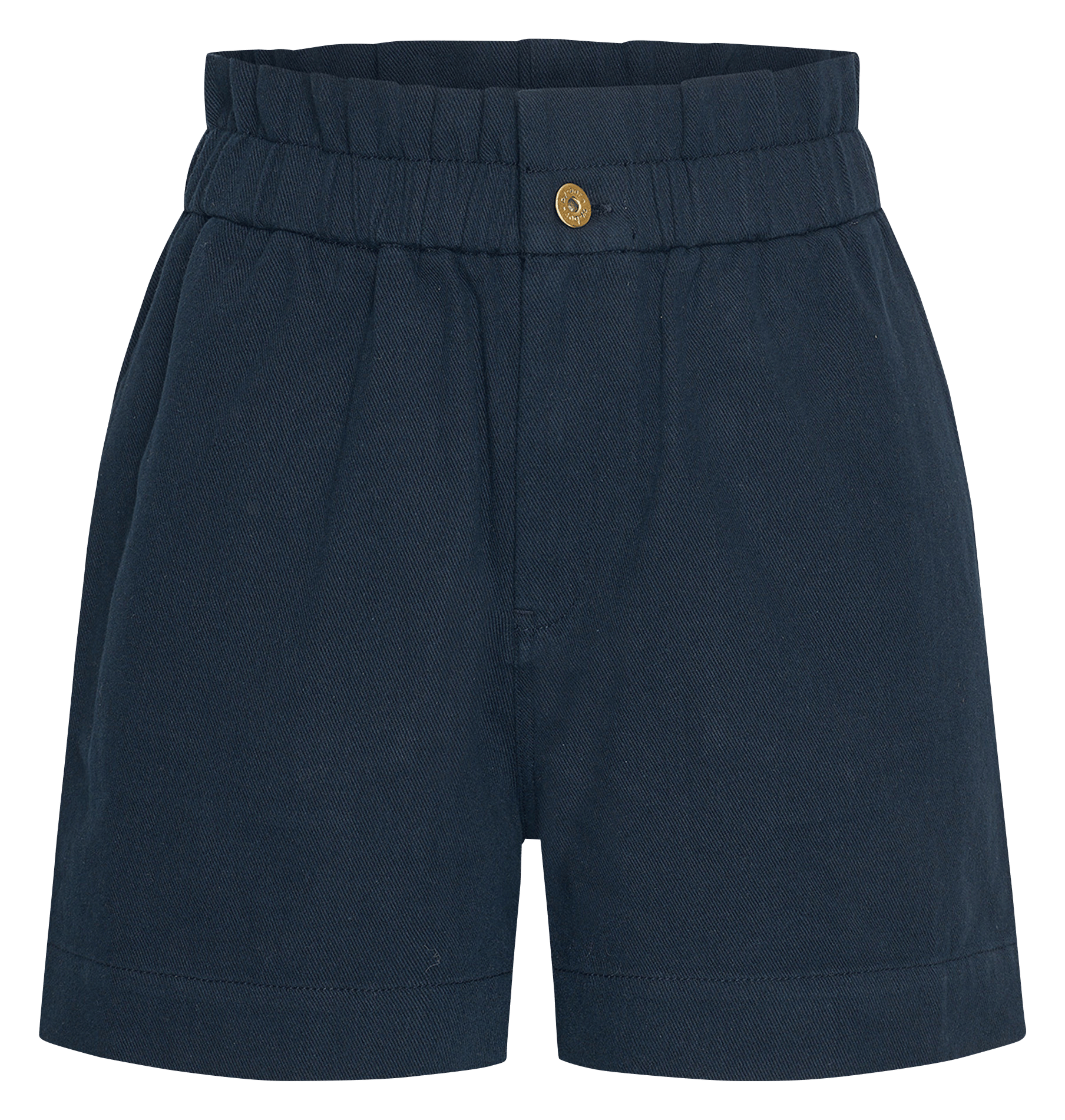 Recht, katoenen short BY BAR Blauw