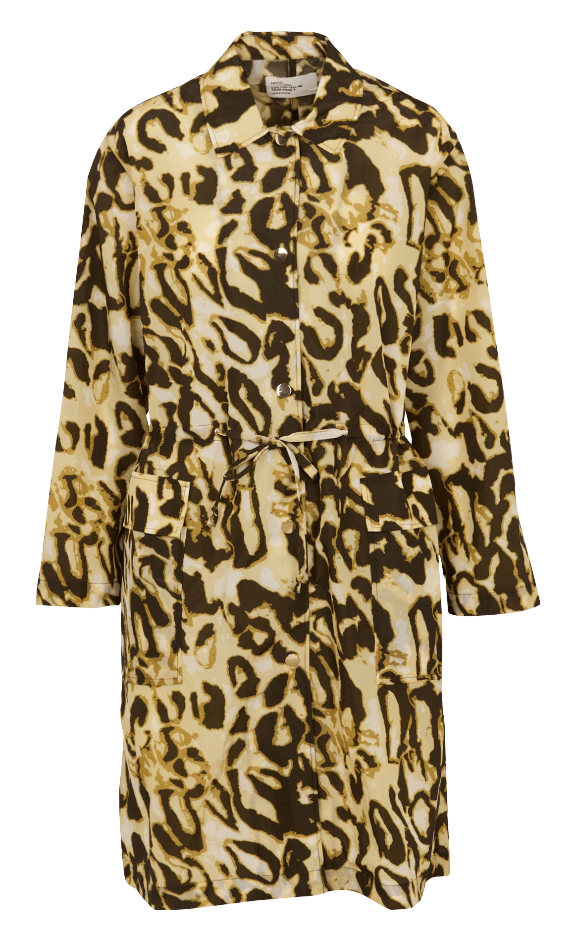 Loose-fit printed jacket LEON & HARPER Beige