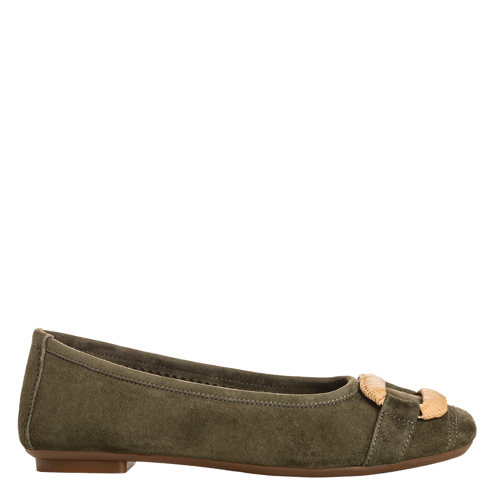 Suede ballet pumps REQINS