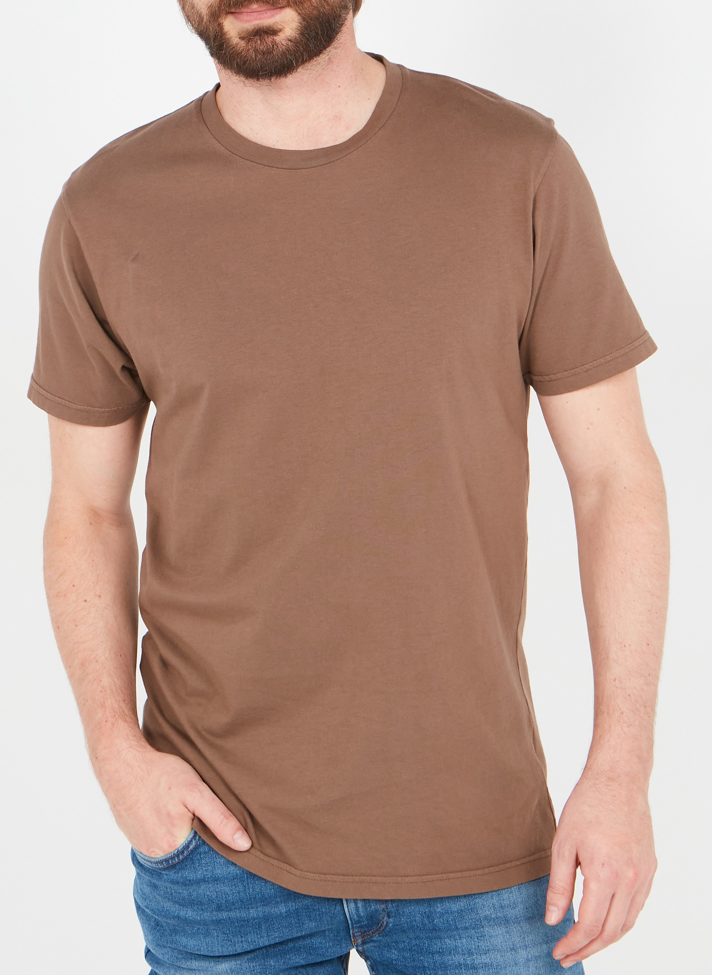 T-shirt col rond en coton biologique COLORFUL STANDARD