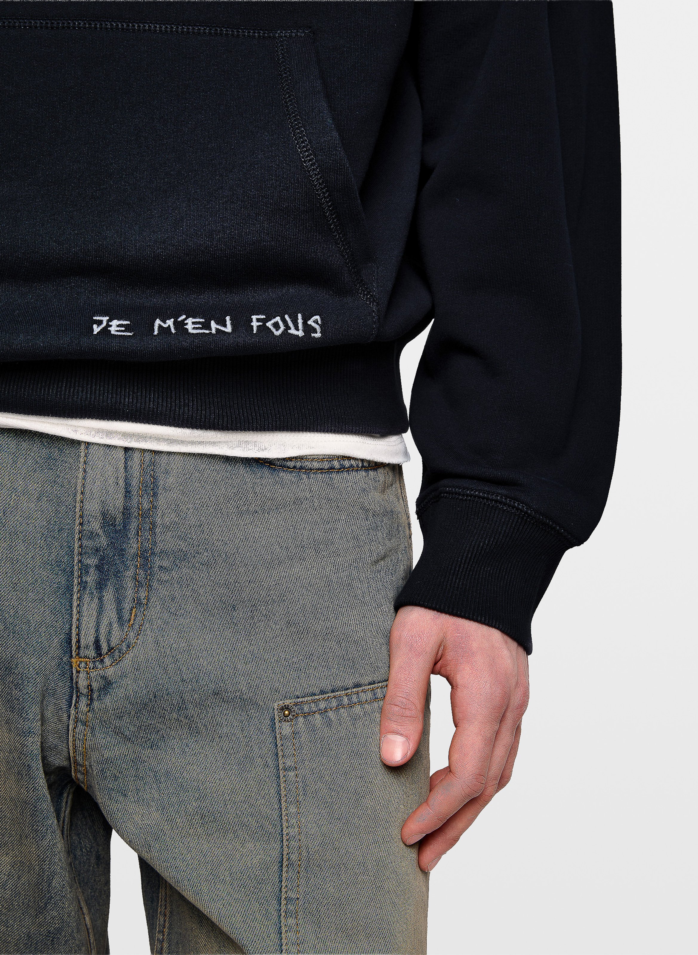 Round-neck organic cotton sweatshirt ZADIG&VOLTAIRE Blue