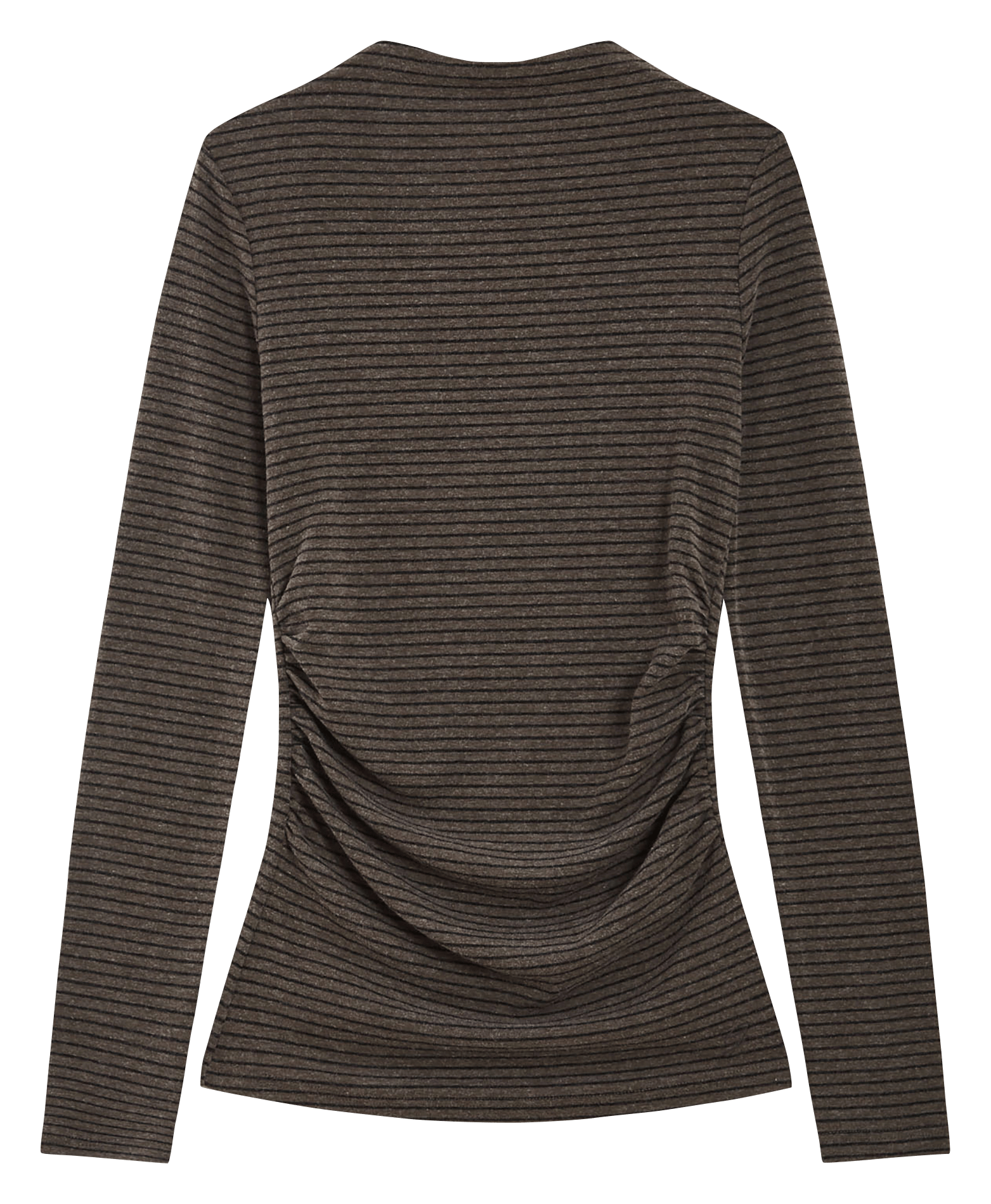 T-shirt manches longues moulant GRACE ET MILA Noir