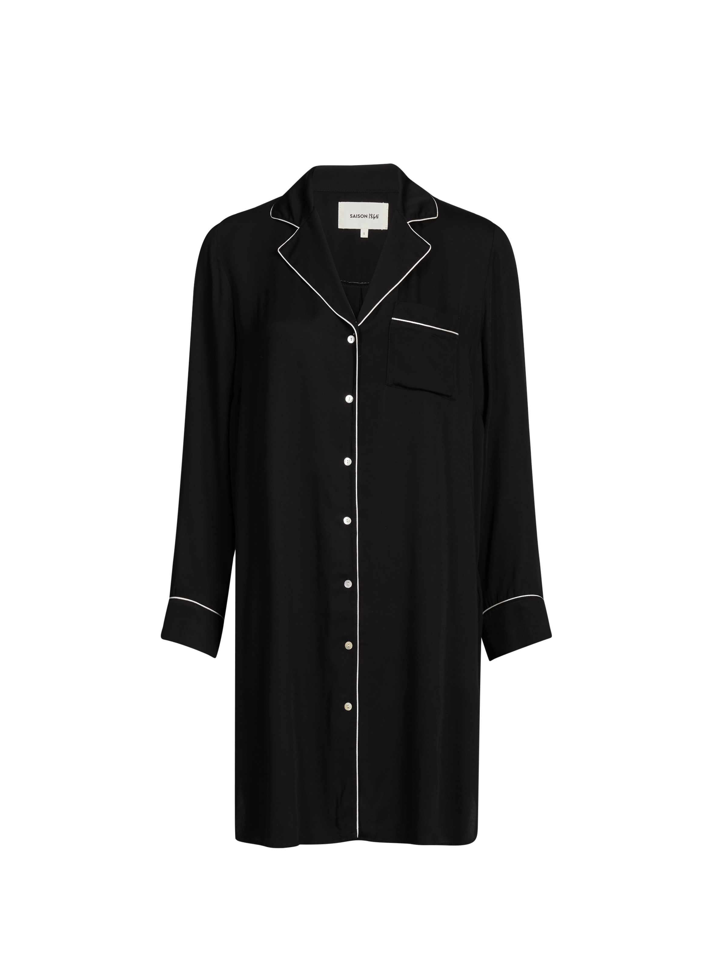 Night shirt with ulos collar SAISON 1865