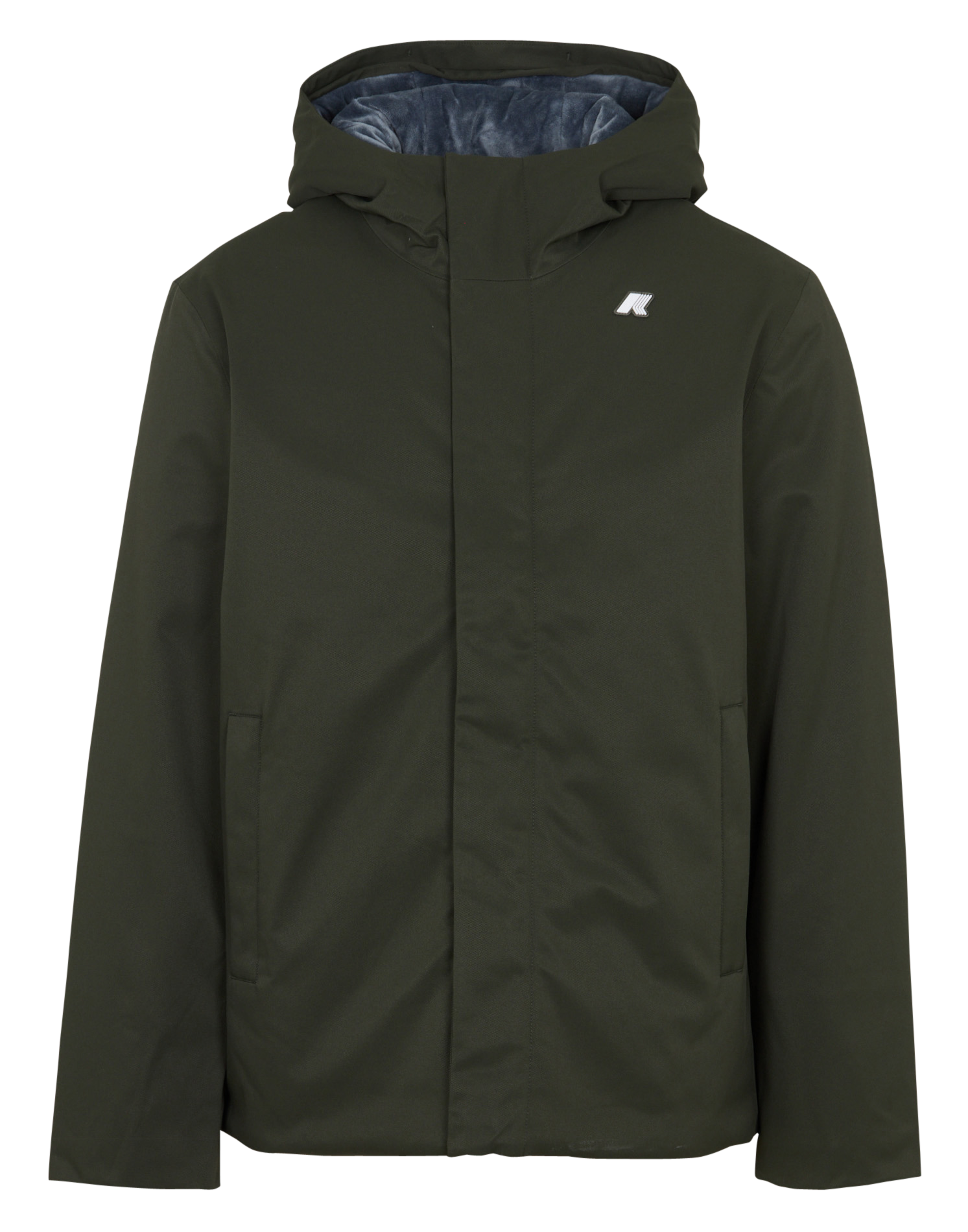 Jasje met opstaande kraag JACKO TWILL MARMOTTA Green b-blue a