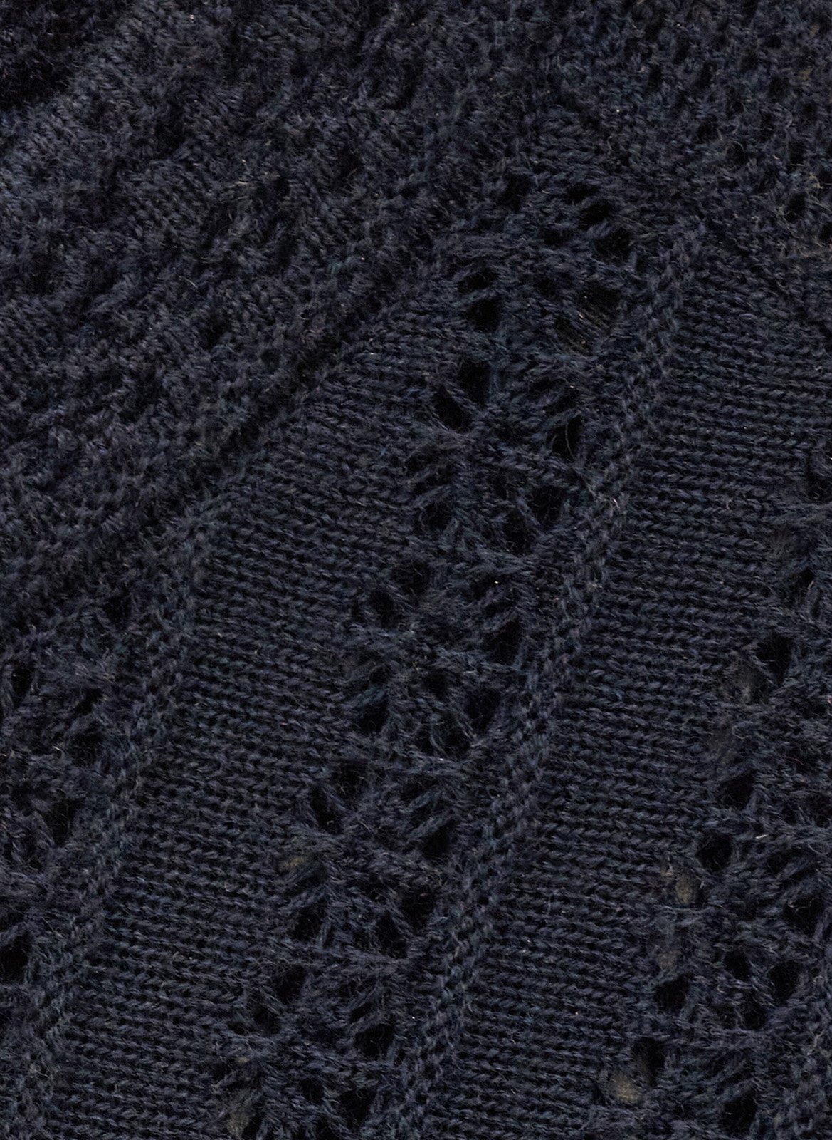 Gerade geschnittener Pullover aus Wollmix mit Rundhalsausschnitt BA&SH Blau