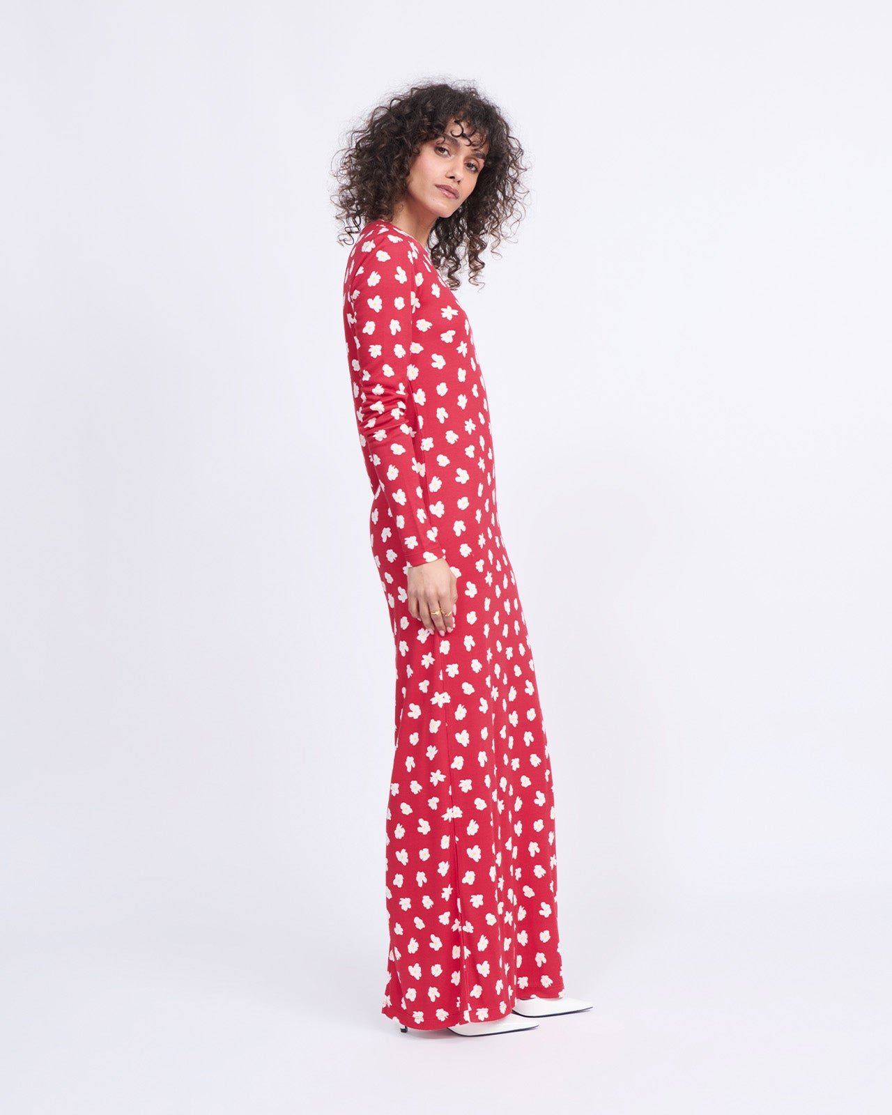 Floral-print lyocell dress EMOI EMOI Red