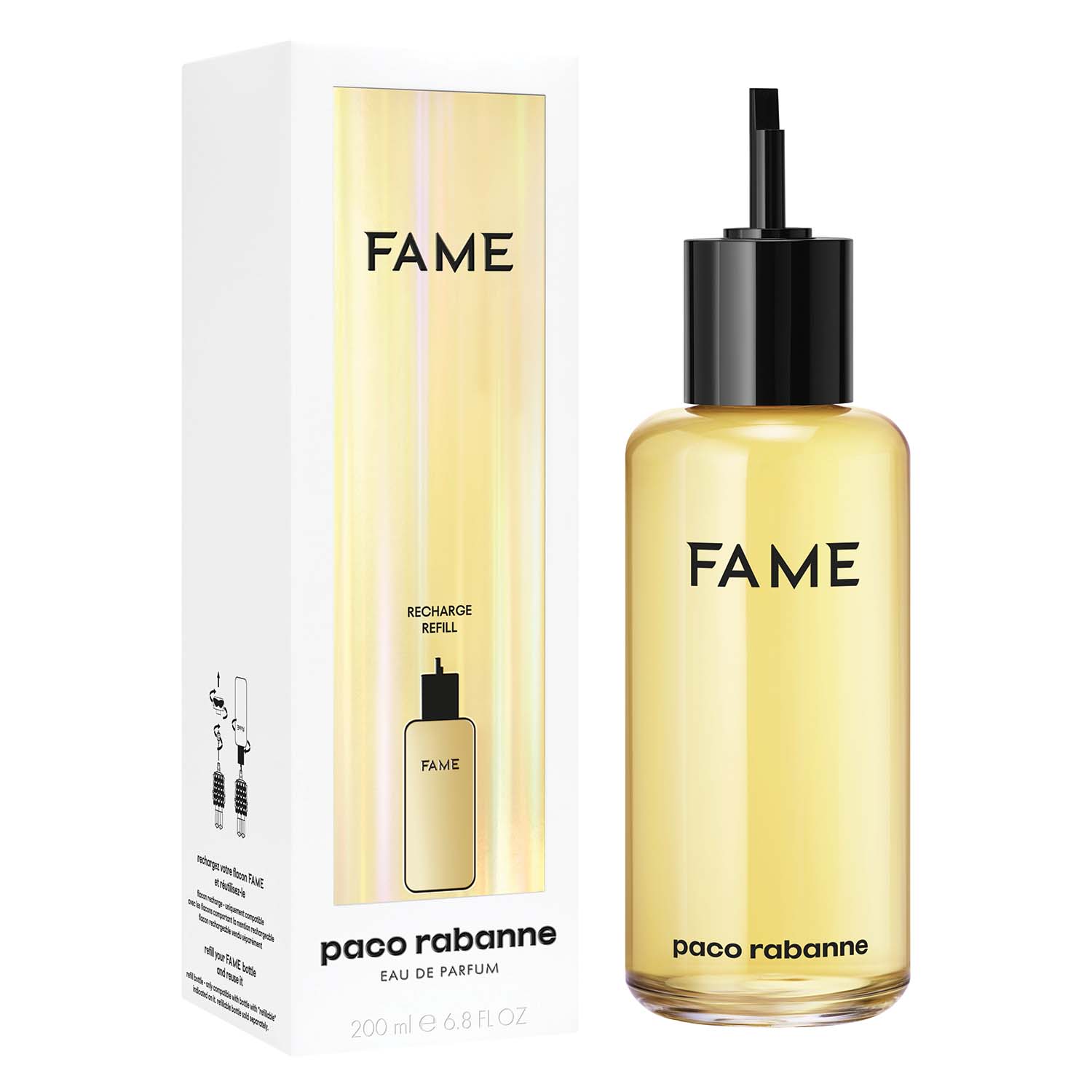 FAME - EAU DE PARFUM, NACHFÜLLUNG 200ML PACO RABANNE No color